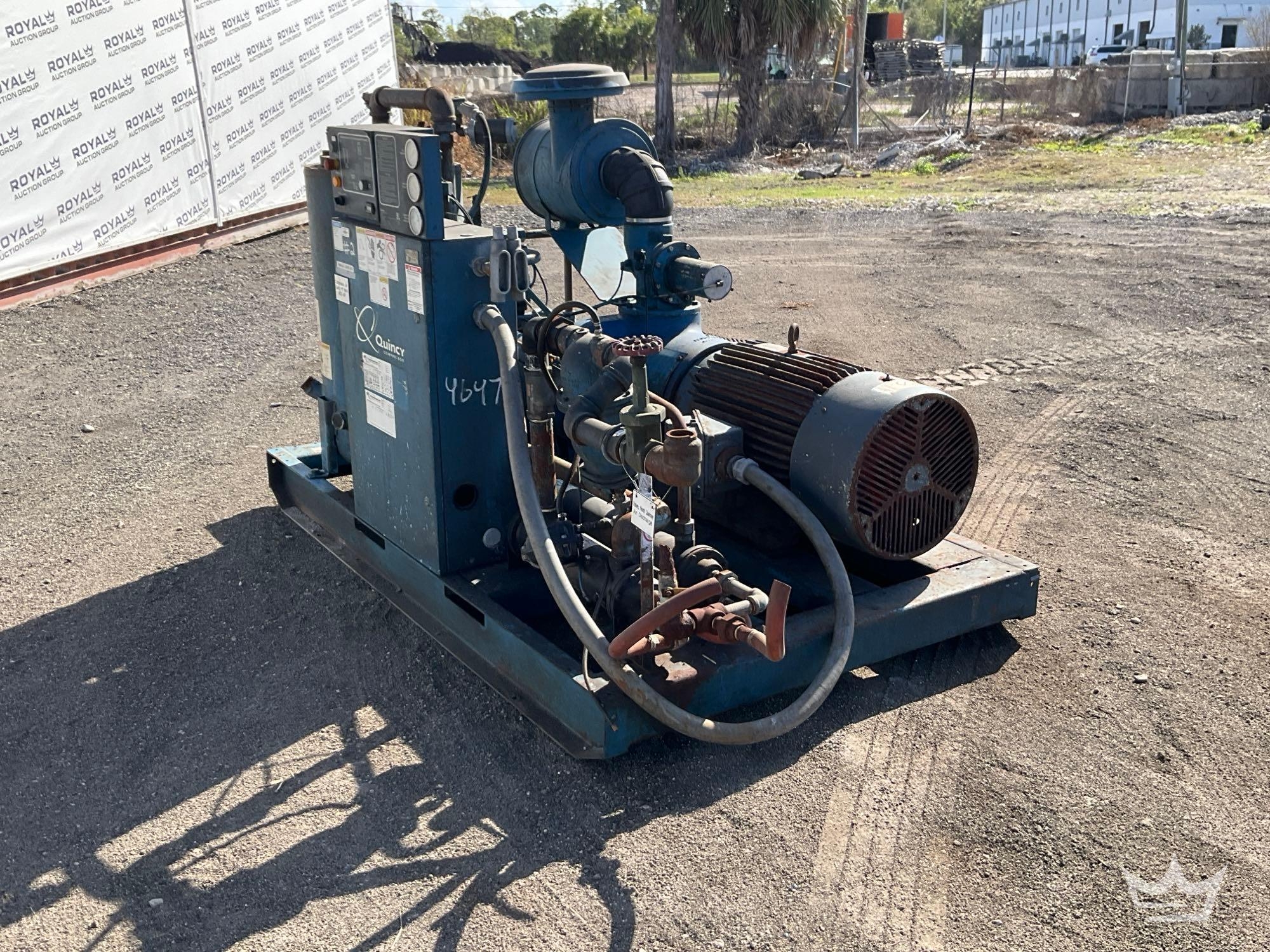 2004 Quincy QSI500WNM31SC Air Compressor (A61572)