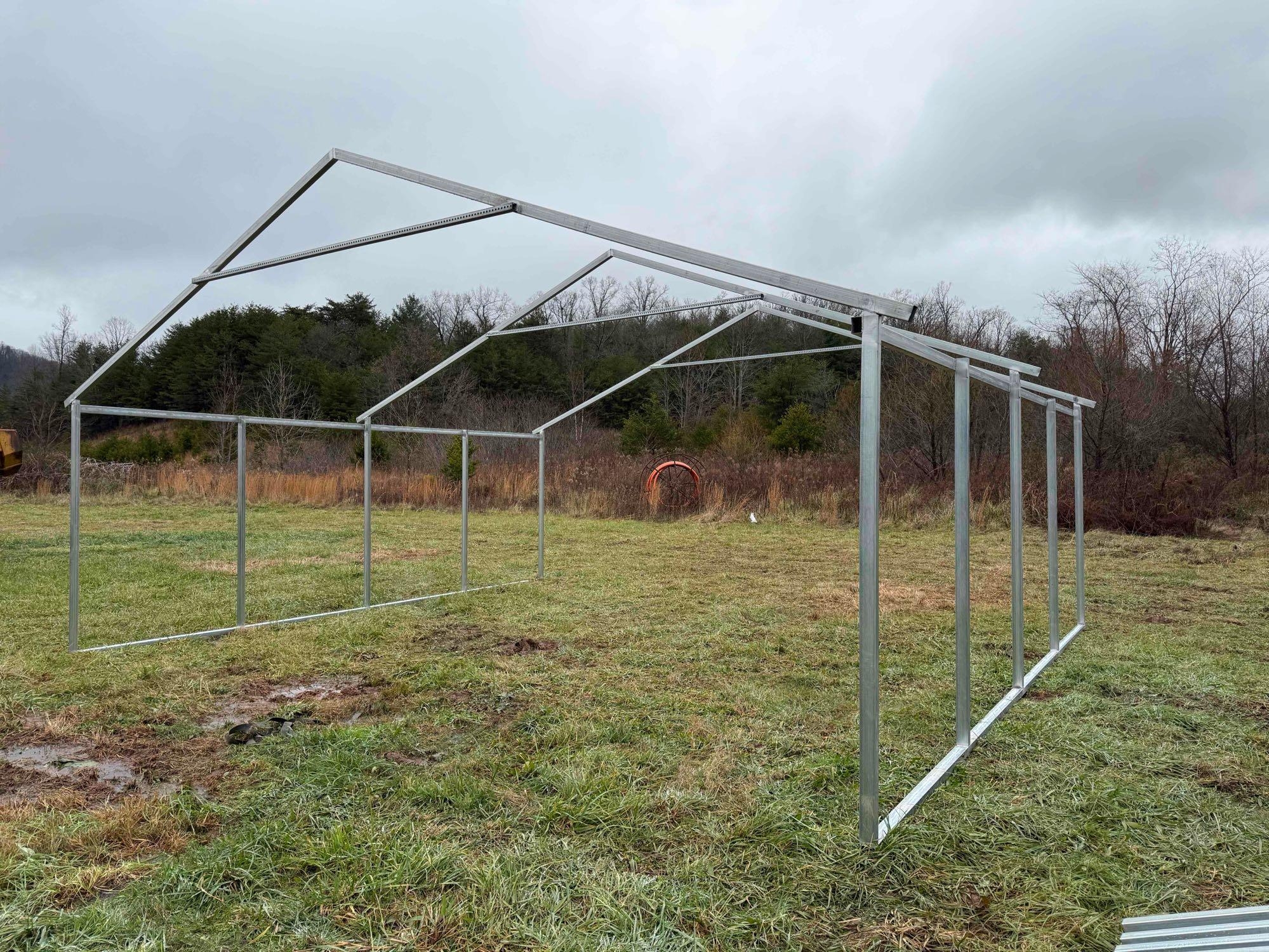 (1) HD 25ft x 24ft Metal Building Frame (A57453)