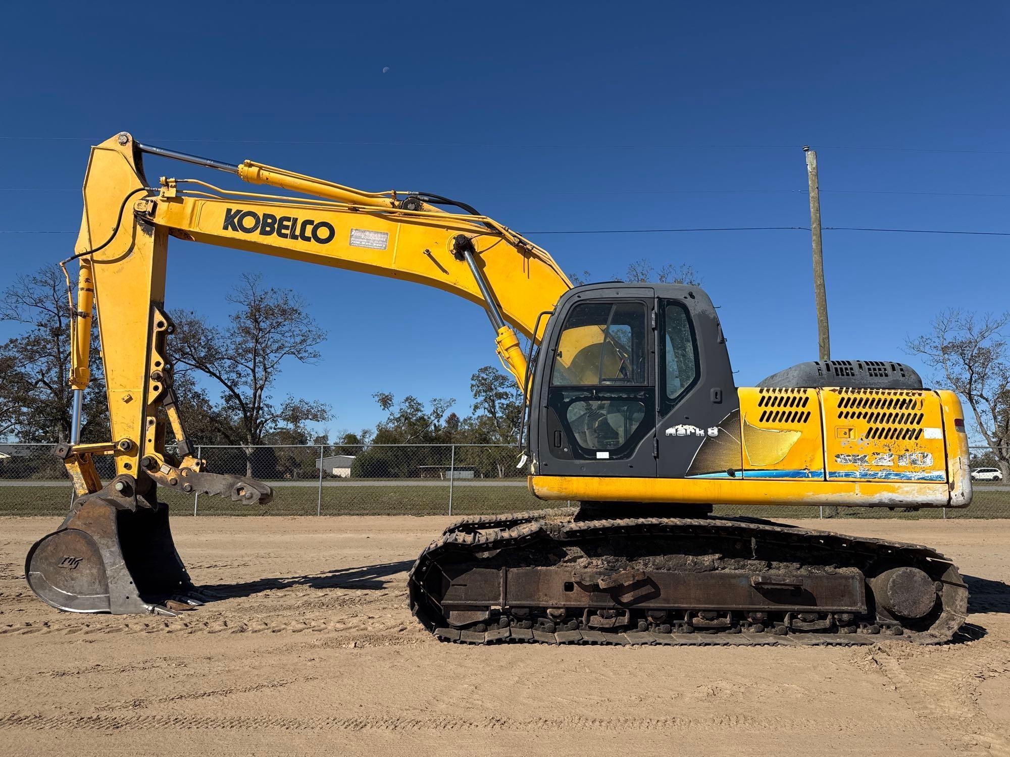 2008 KOBELCO SK210LC EXCAVATOR (A60429)