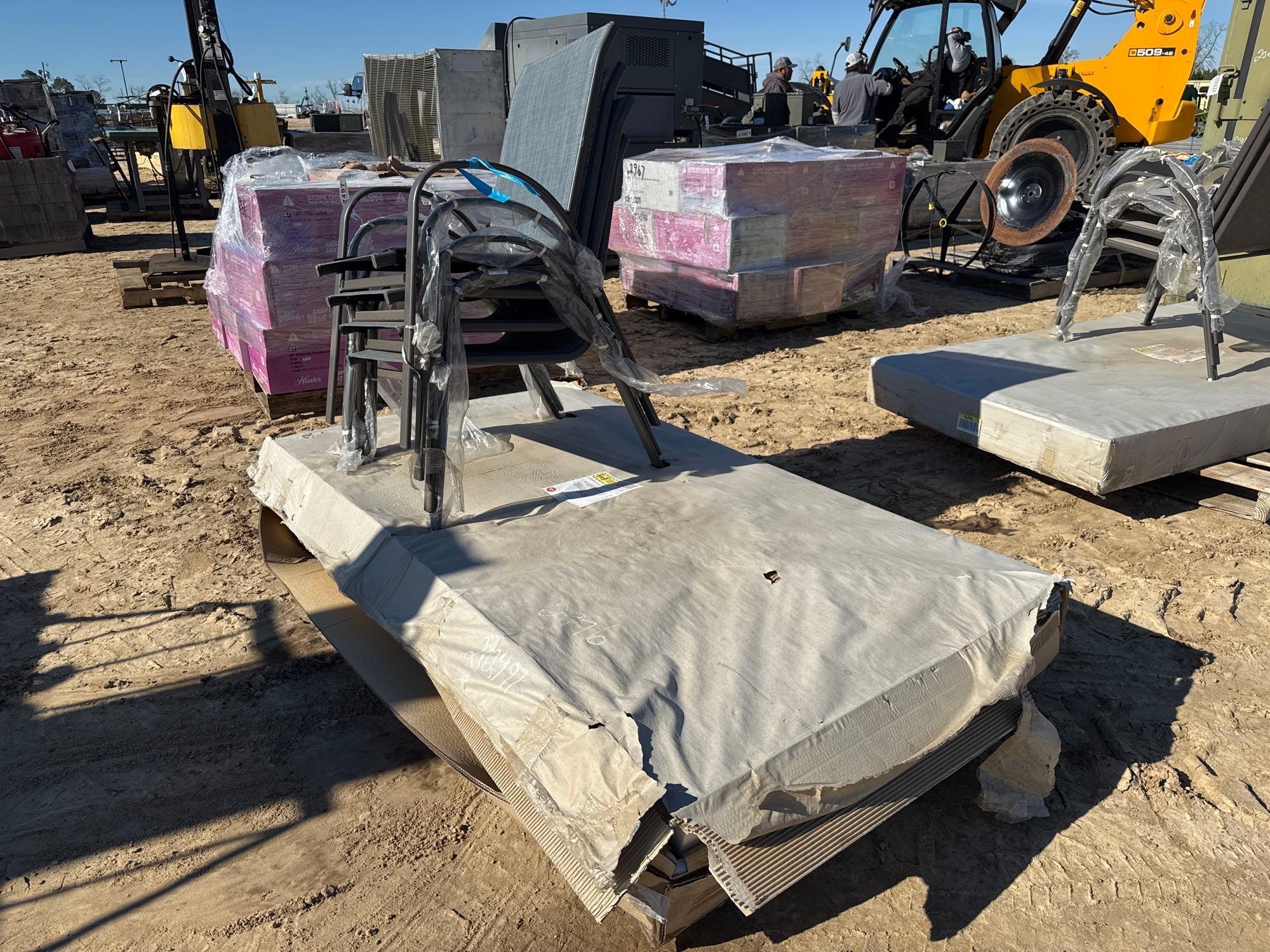 SMITH & HAWKEN 72" L X 38" W BLACKEND WOOD TABLE (A58376)