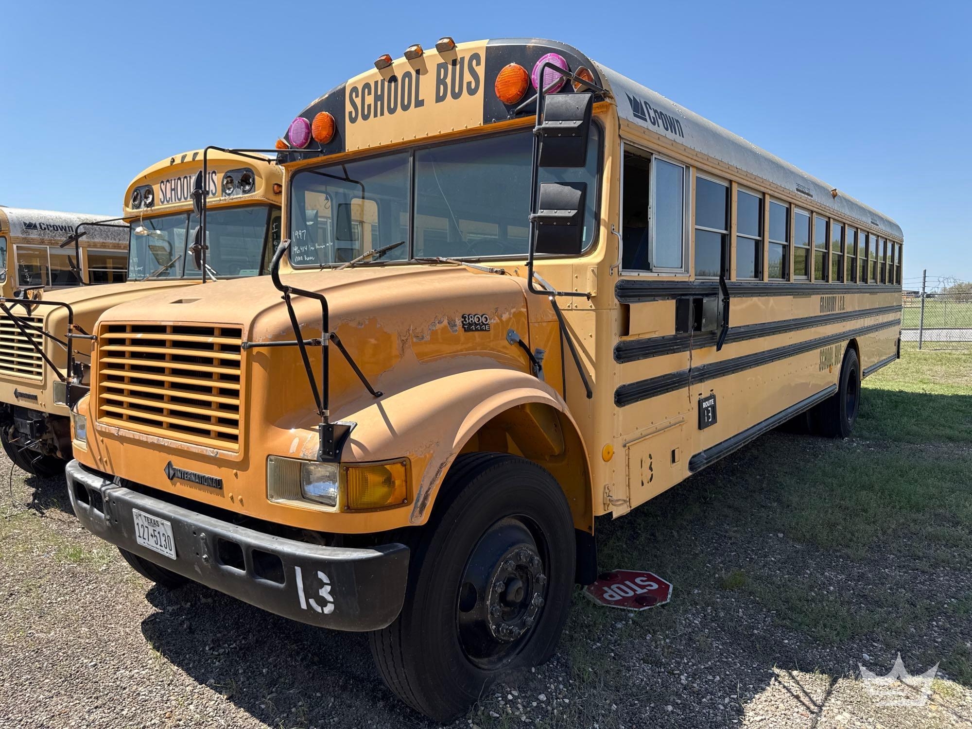 1997 International 3800 School Bus (A64194)