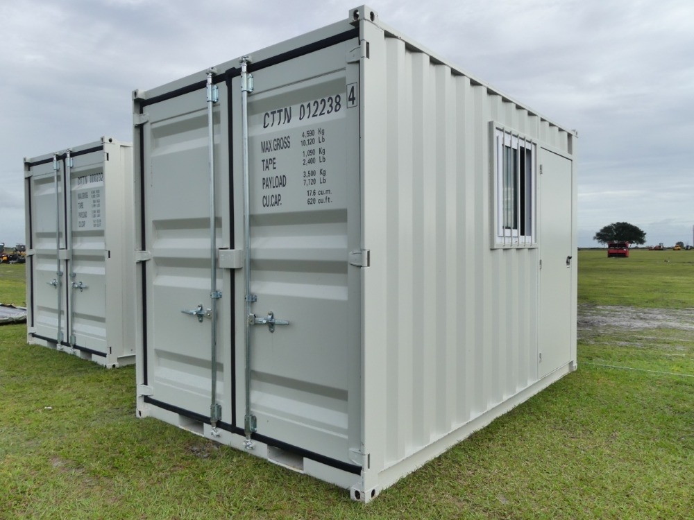 12' Container W/Side Door and Window (A57149)