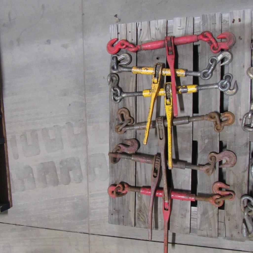 LOT: (6) Ratcheting Chain Binders (A59076)