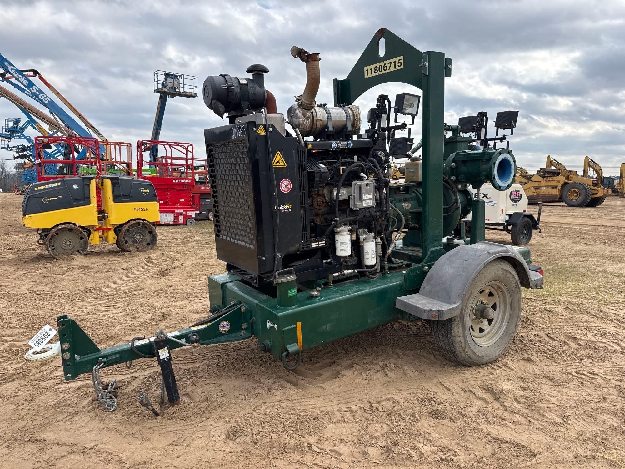 CORNELL 6612T-RP-EM16K-4 PORTABLE PUMP (A60429)