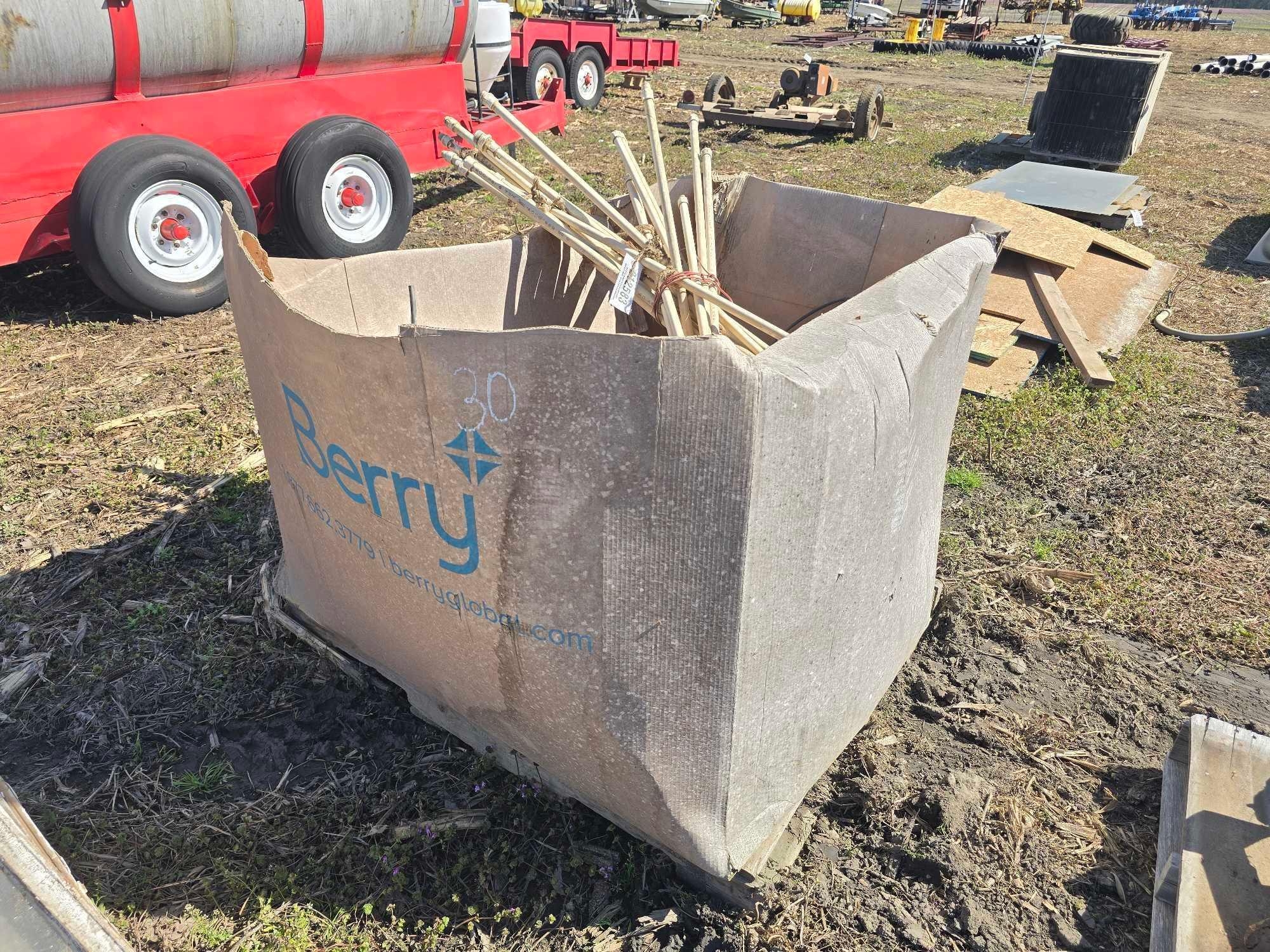 PALLET OF SPRAYER PARTS AND SPRINKLERS (A63291)