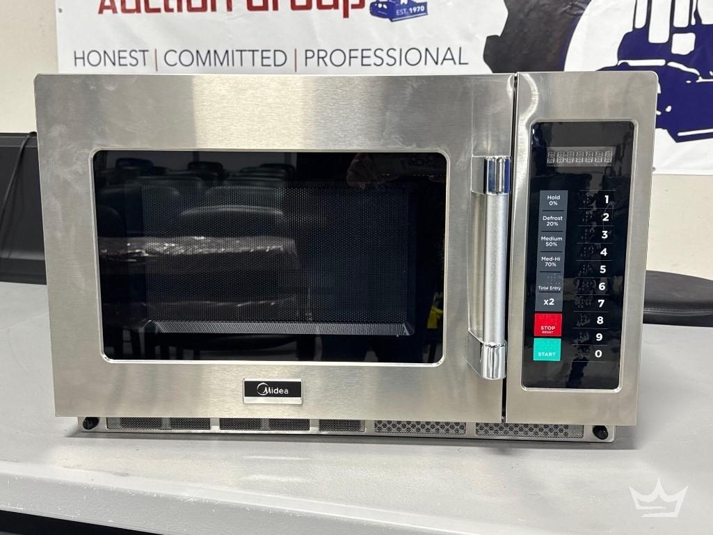 Midea 1.2cuft. 1800Watt Commercial Microwave (A55974)