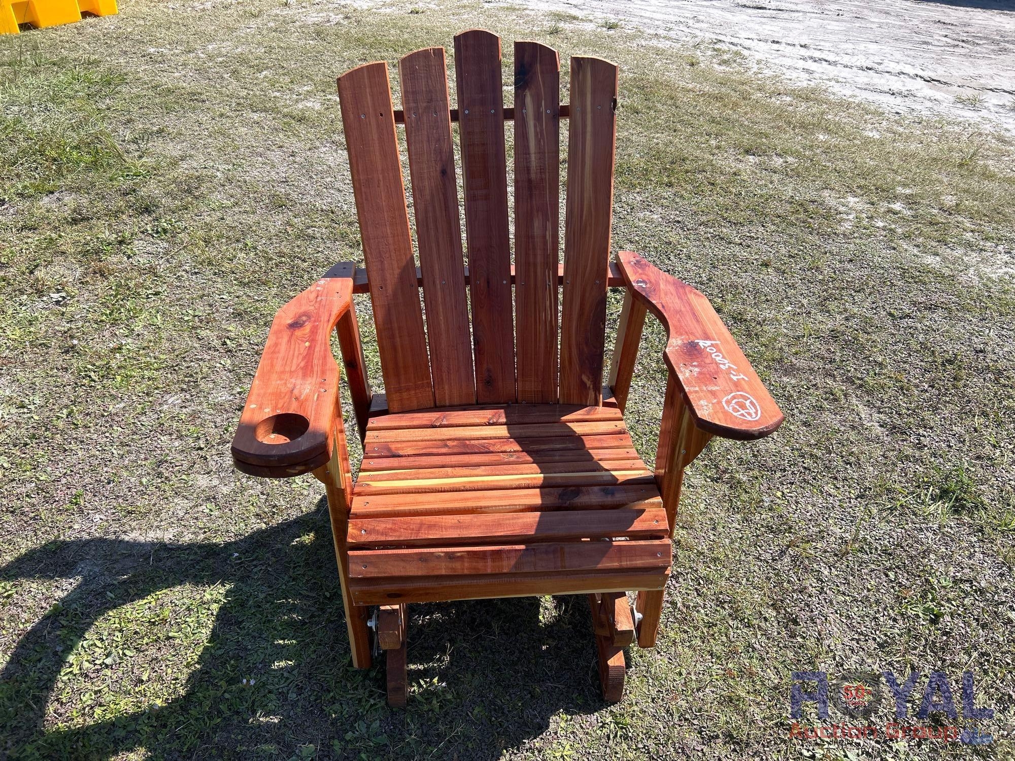 Wooden Rocking Chair (A55853)