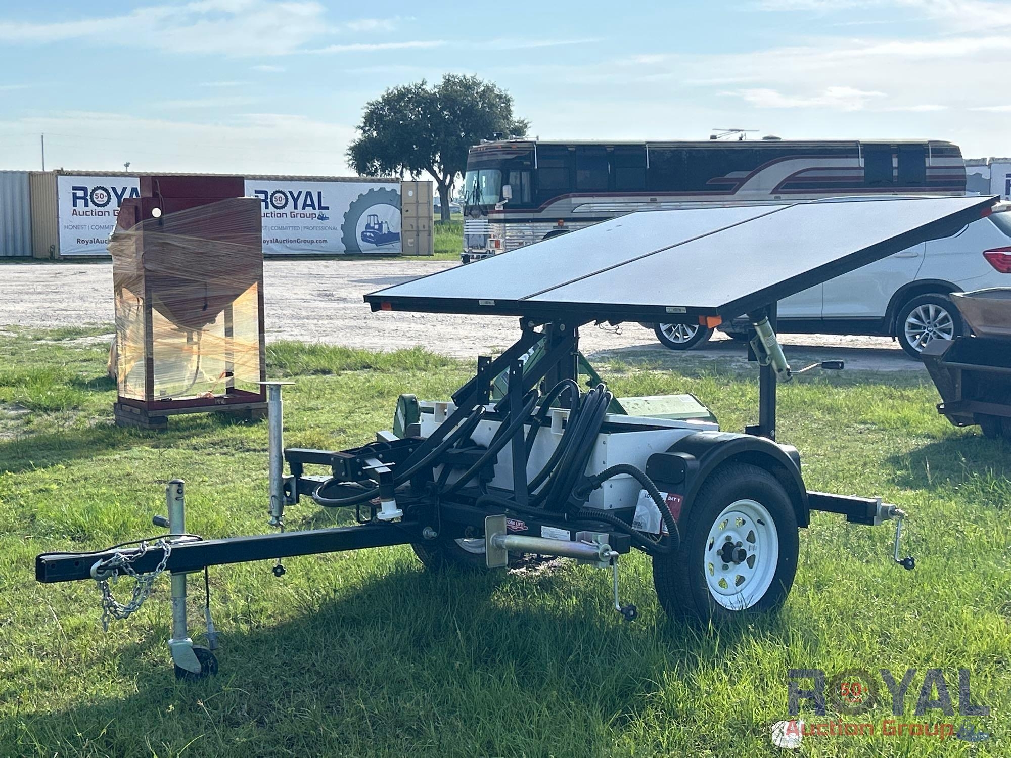 2024 Wanco WCTS-SM4A-730 800W Solar Integrator Trailer (A55851)