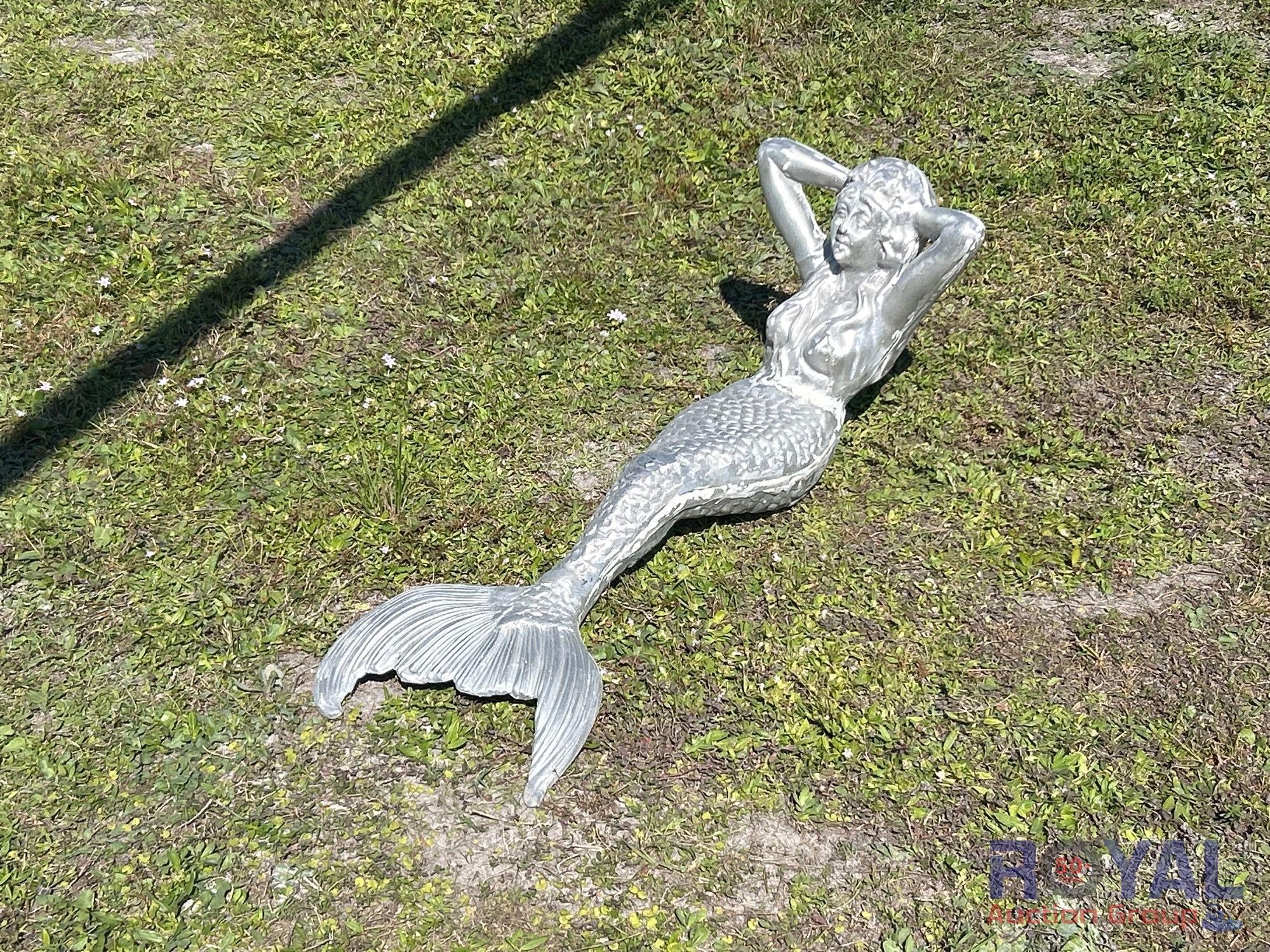 Lounging Mermaid Statue (A55853)
