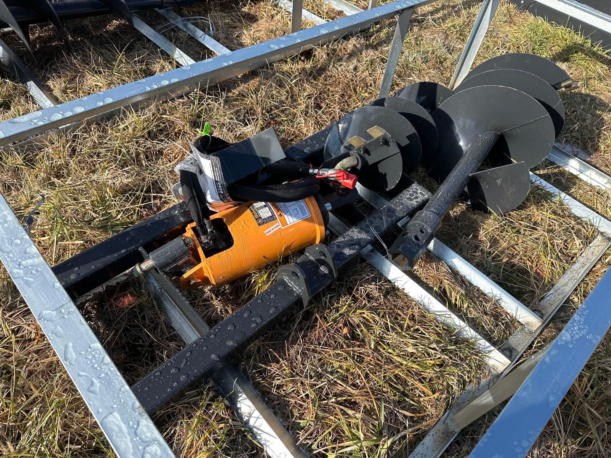 New/Unused Wolverine Quick Attach Auger (A61166)