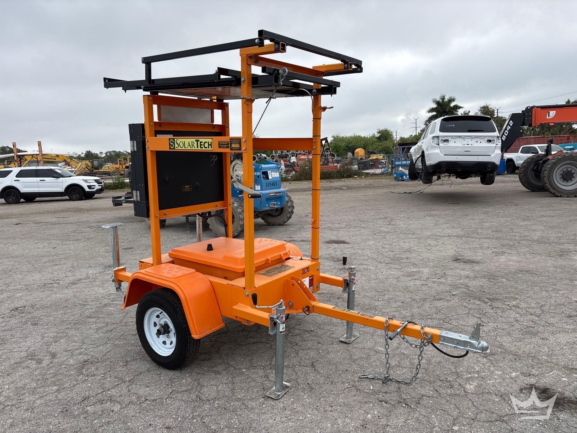 2023 SolarTech Silent Advisor FD-304 Towable Solar Speed Limit Board (A64553)