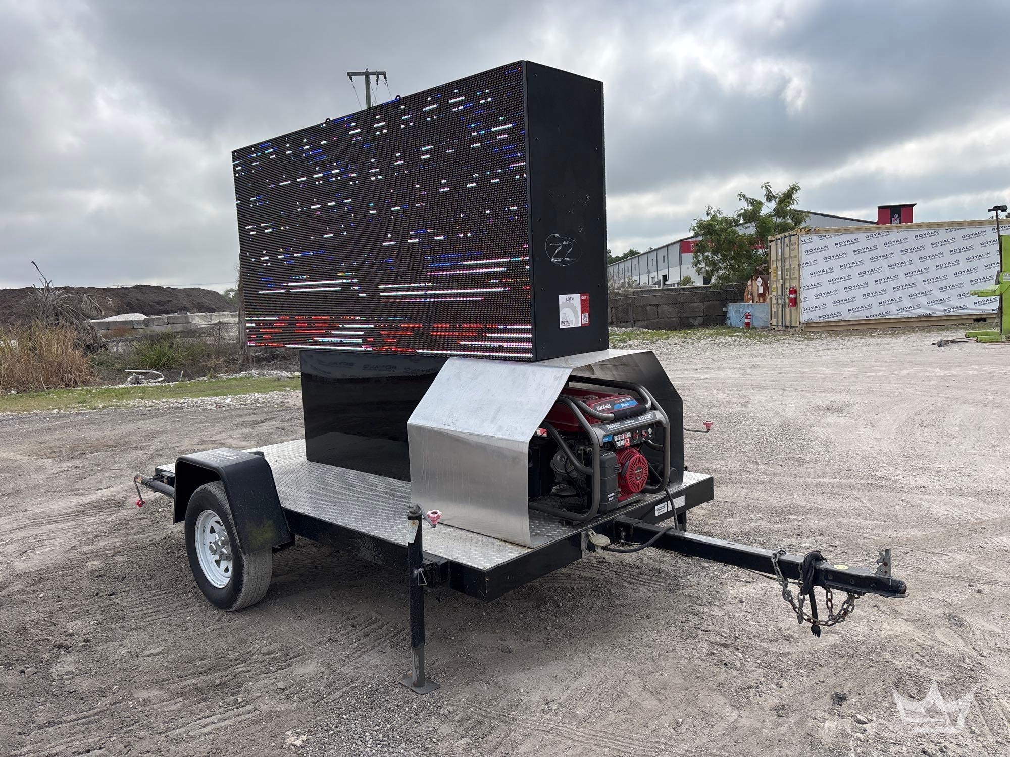 2016 280 Trailers Towable LED Advertisement Board (A64553)