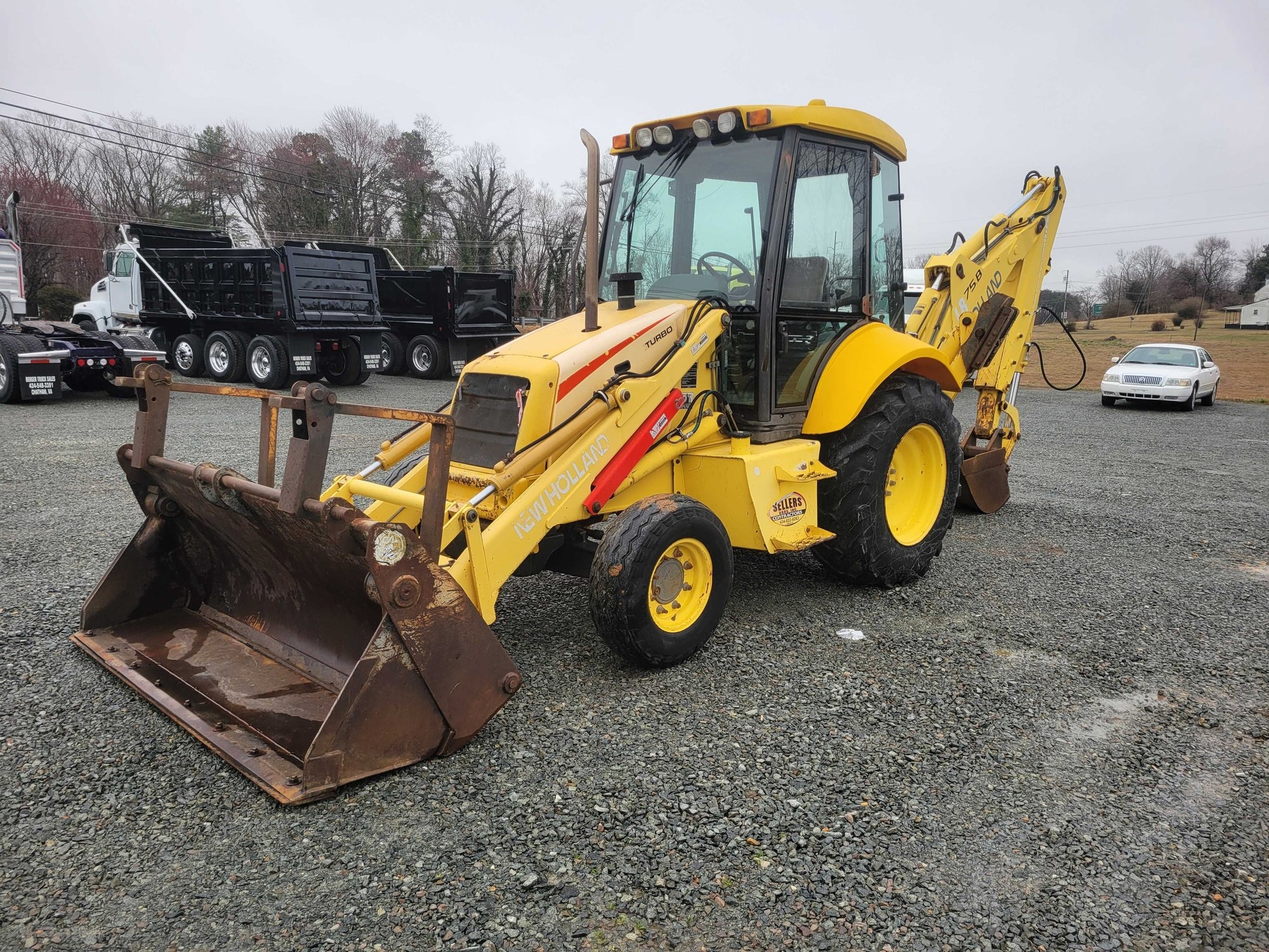 New Holland LB75B Backhoe (A62613)