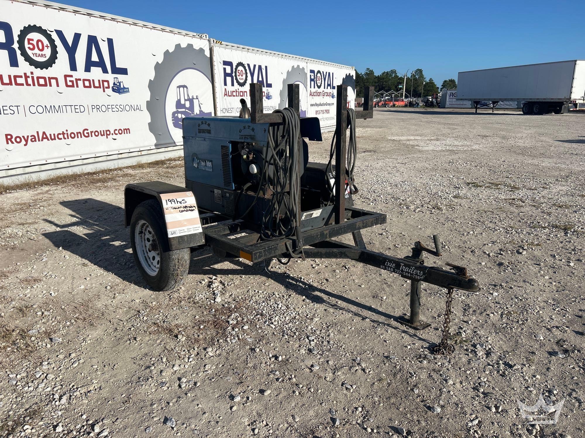 2002 Miller Trailblazer 301G Towable Welder Generator (A59228)