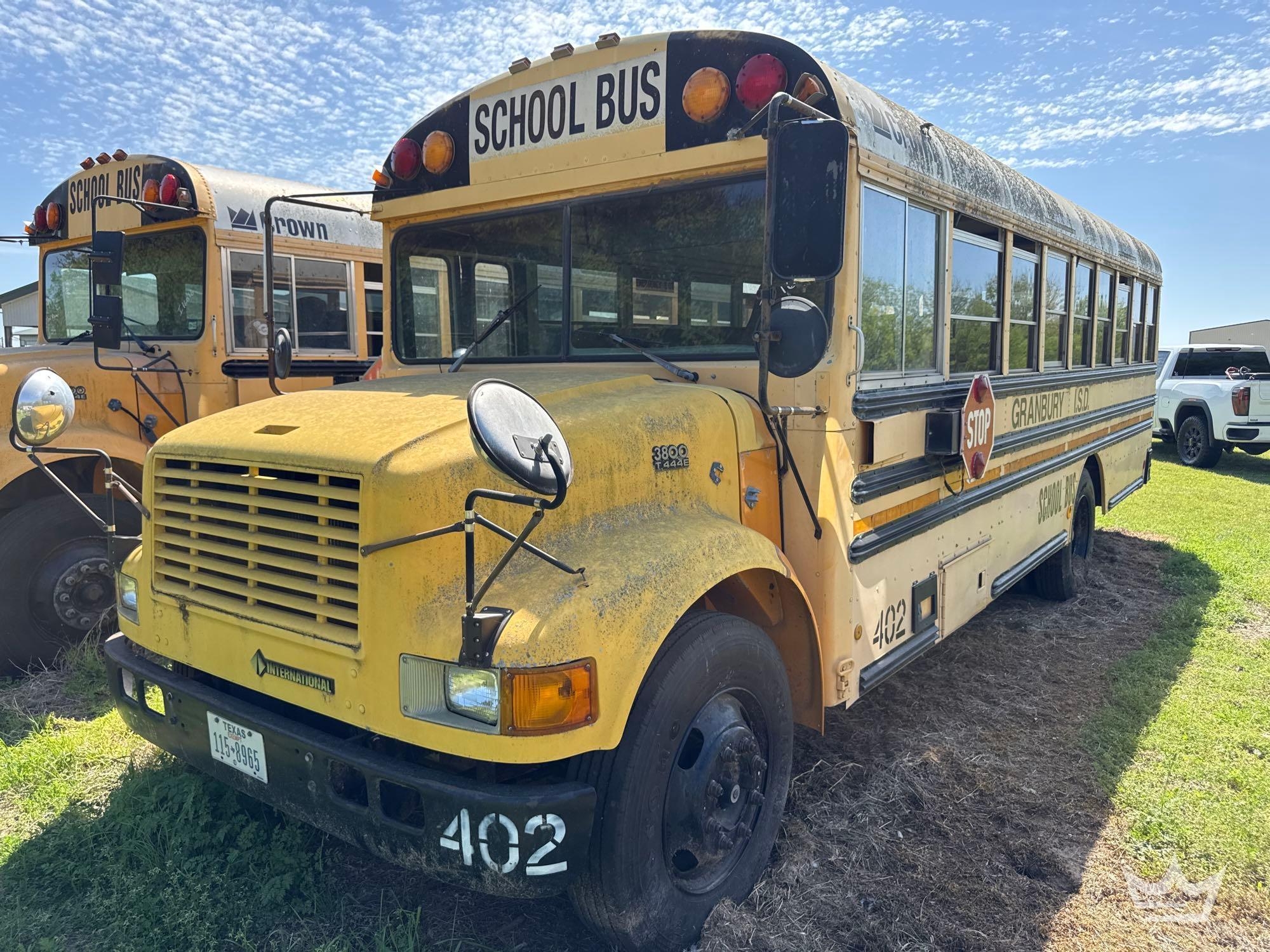 1996 International 3800 School Bus (A64194)