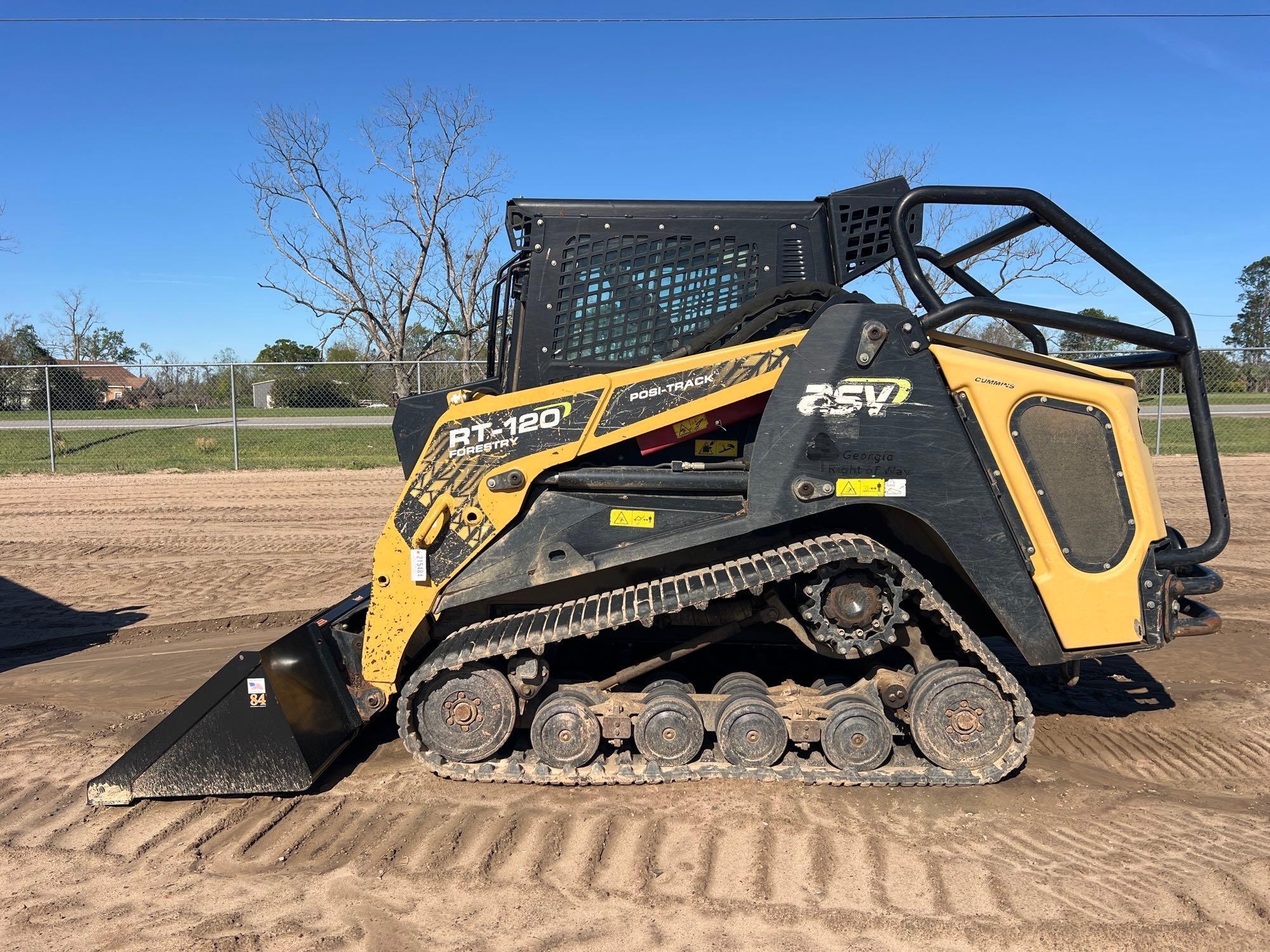 2021 ASV RT-120 FORESTRY SKID STEER (A65053)