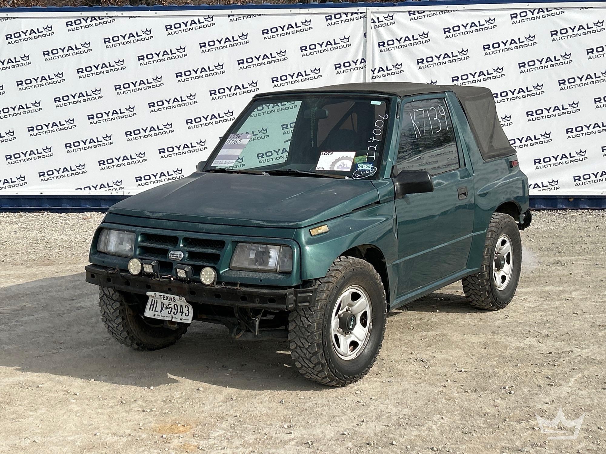 1996 Geo Tracker SUV (A60352)