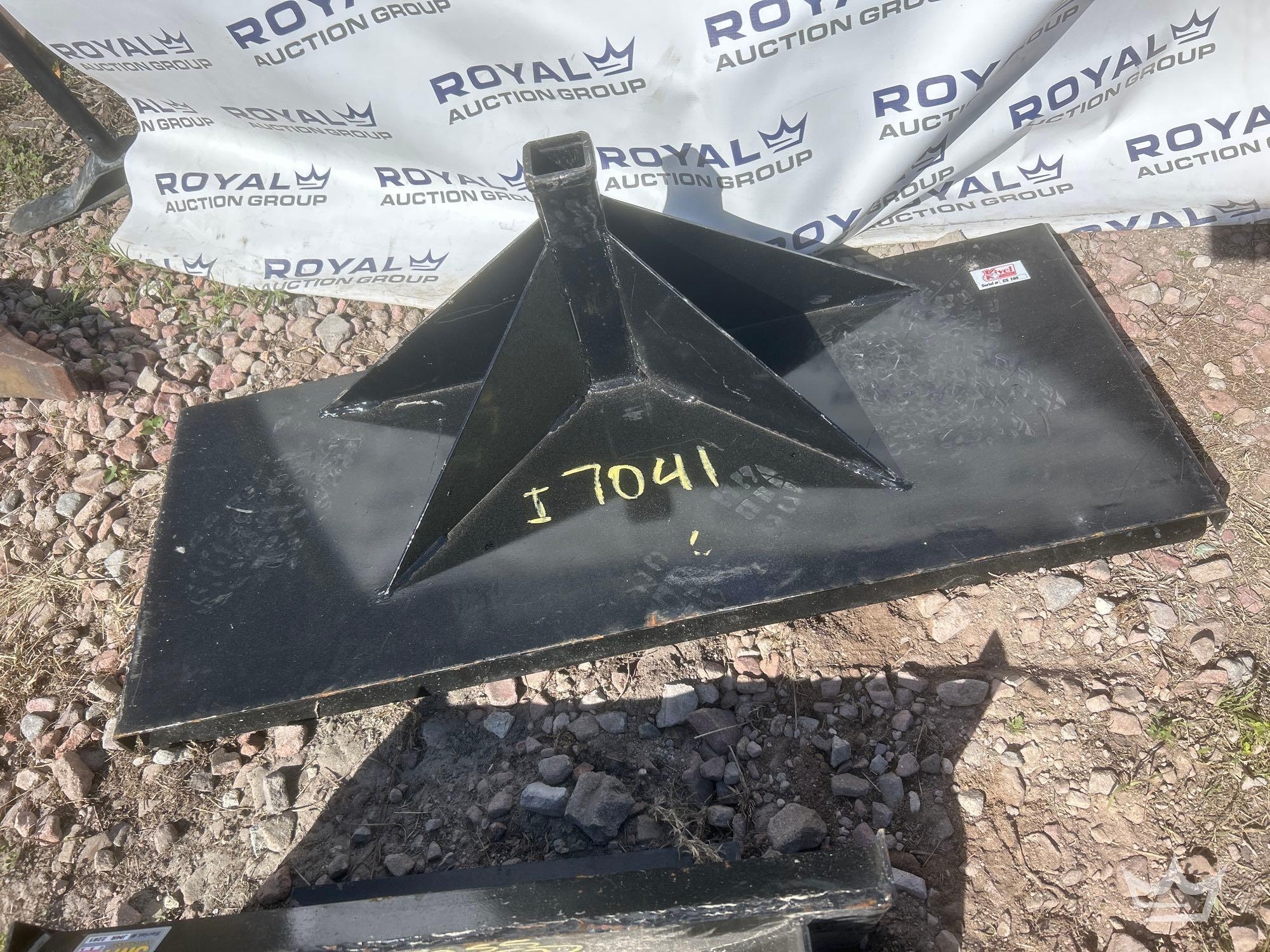 Kivel Quick Hitch Skid Steer Attachment (A61572)