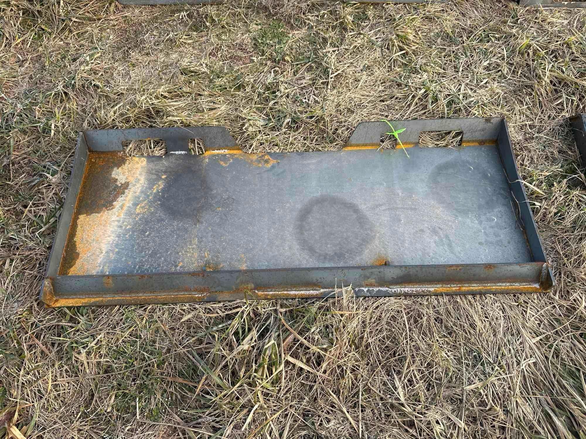 New/Unused Solid Backing Plate (A61166)