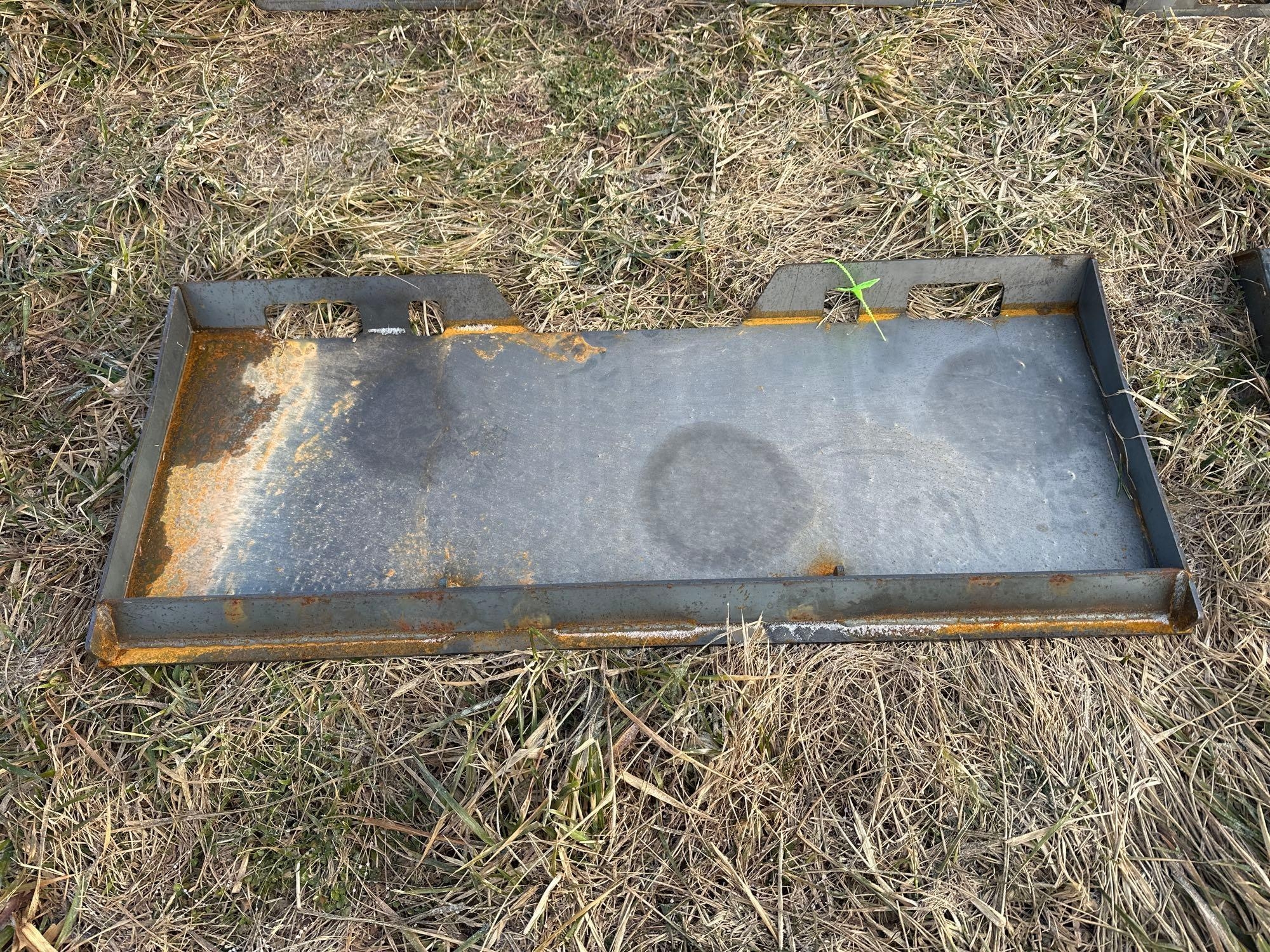New/Unused Solid Backing Plate (A61166)