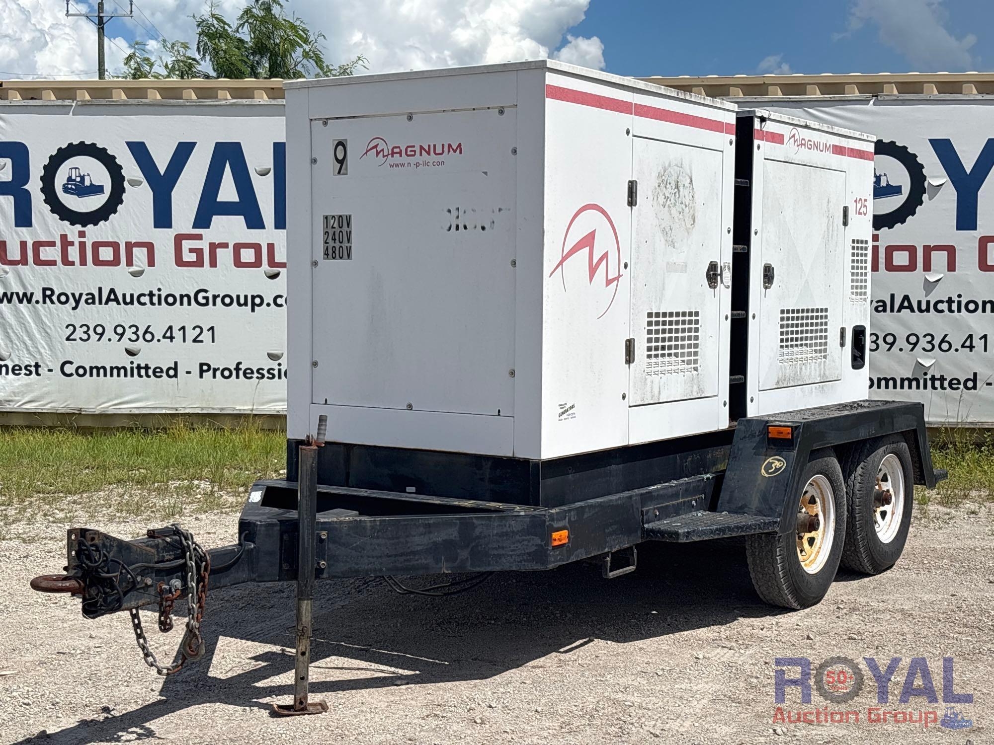 2006 Magnum 125 125kW T/A Towable Diesel Generator (A55787)