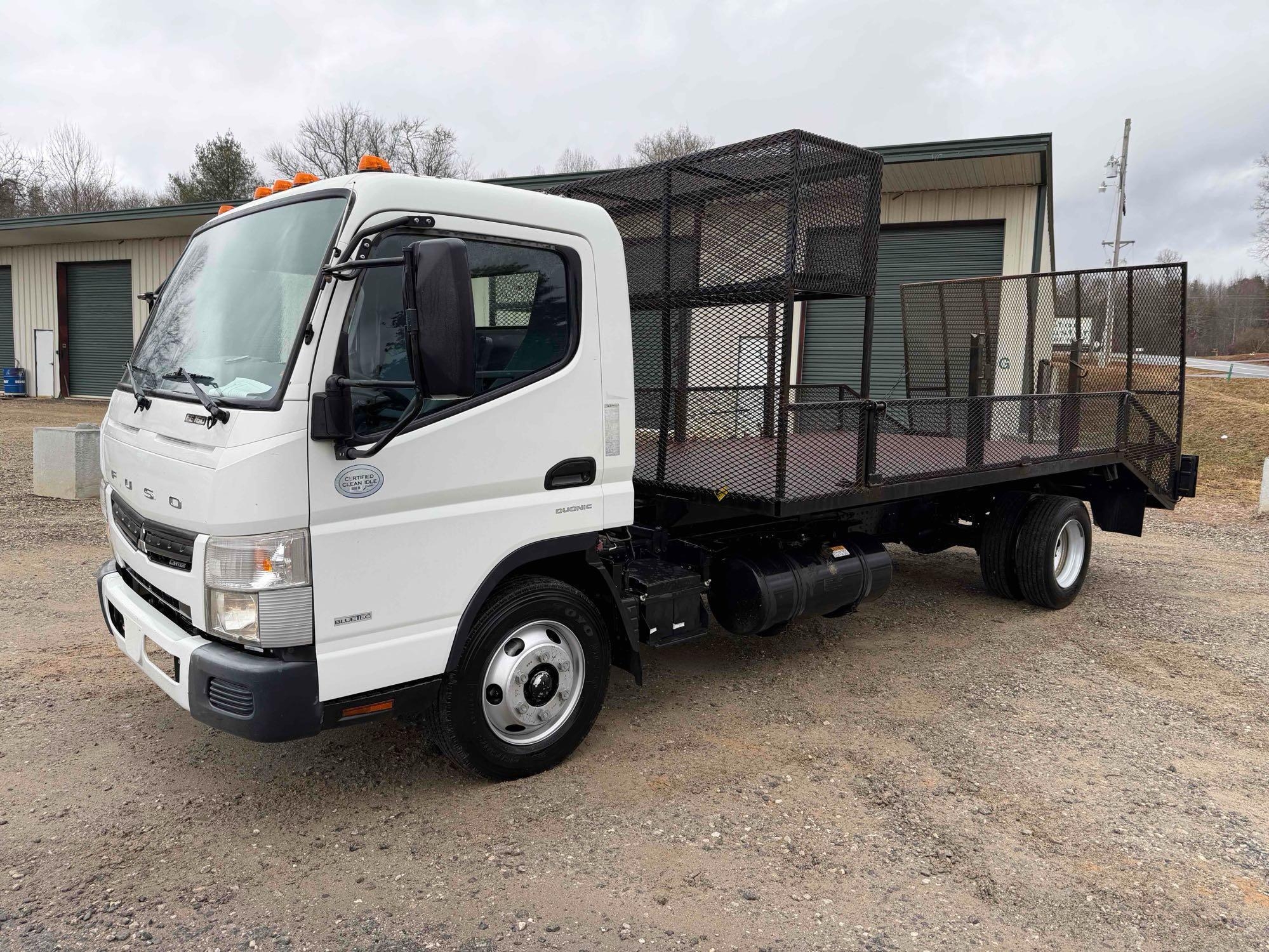 2017 Mitsubishi Fuso FEC72S Landscape Truck, VIN # JL6BNH1A8HK003056 (A61165)
