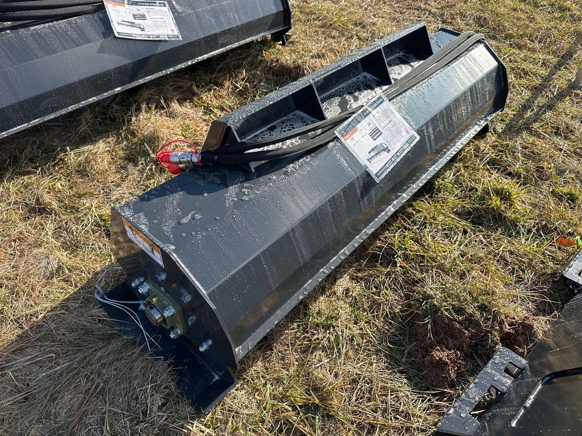 New/Unused Wolverine 72in Quick Attach Tiller (A61166)