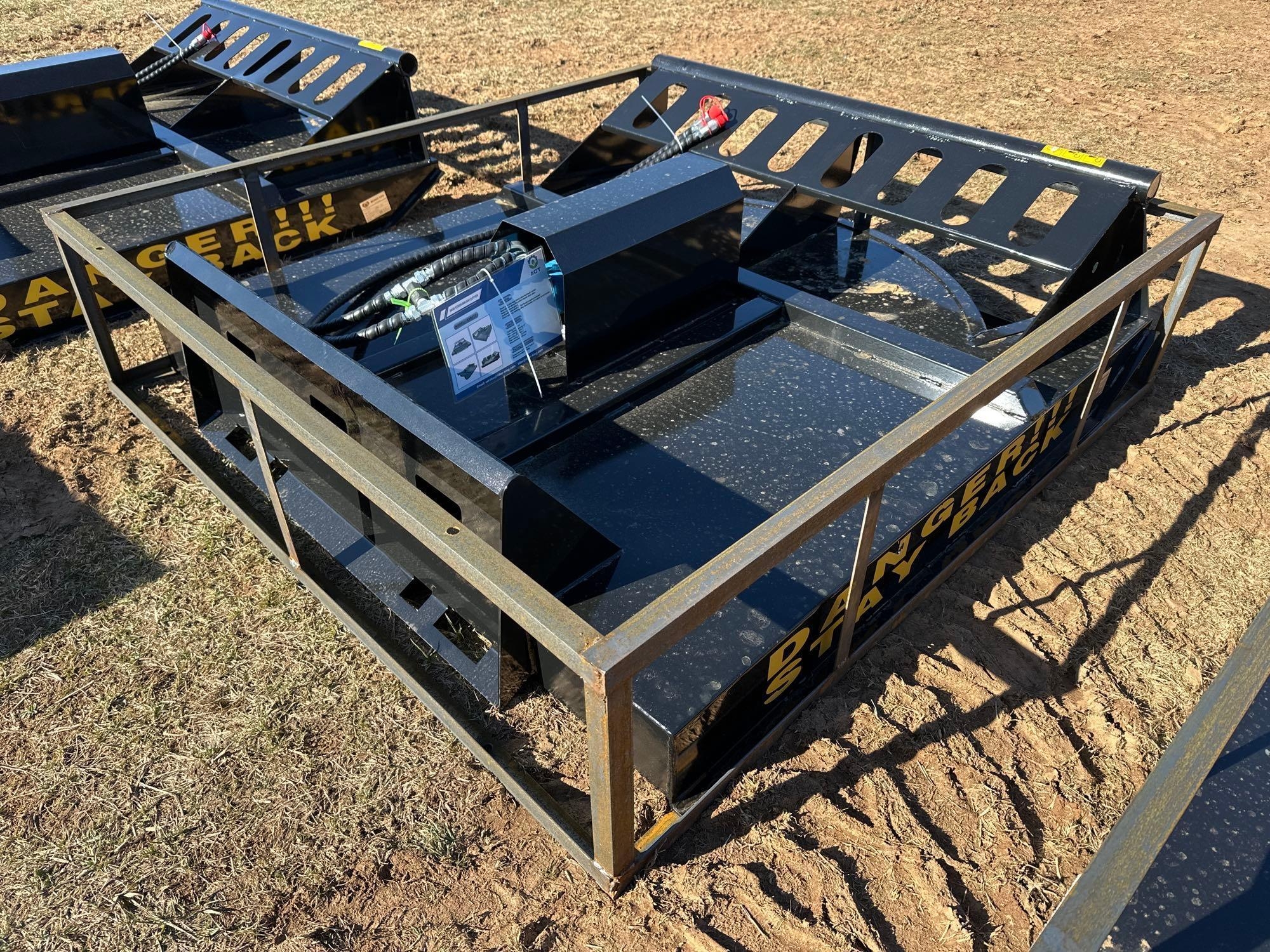 New/Unused Quick Attach Skid Steer Brush Cutter (A61166)