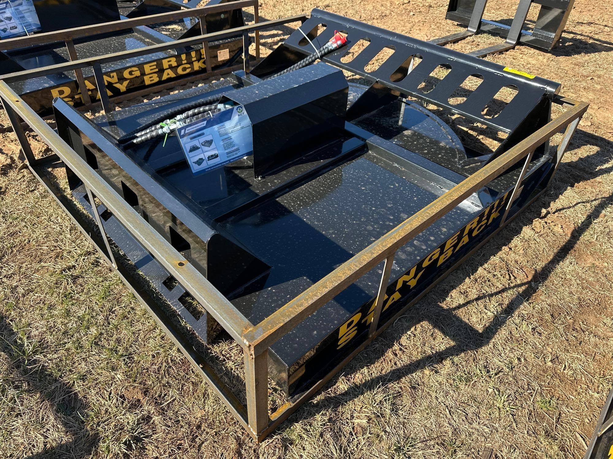 New/Unused Quick Attach Skid Steer Brush Cutter (A61166)