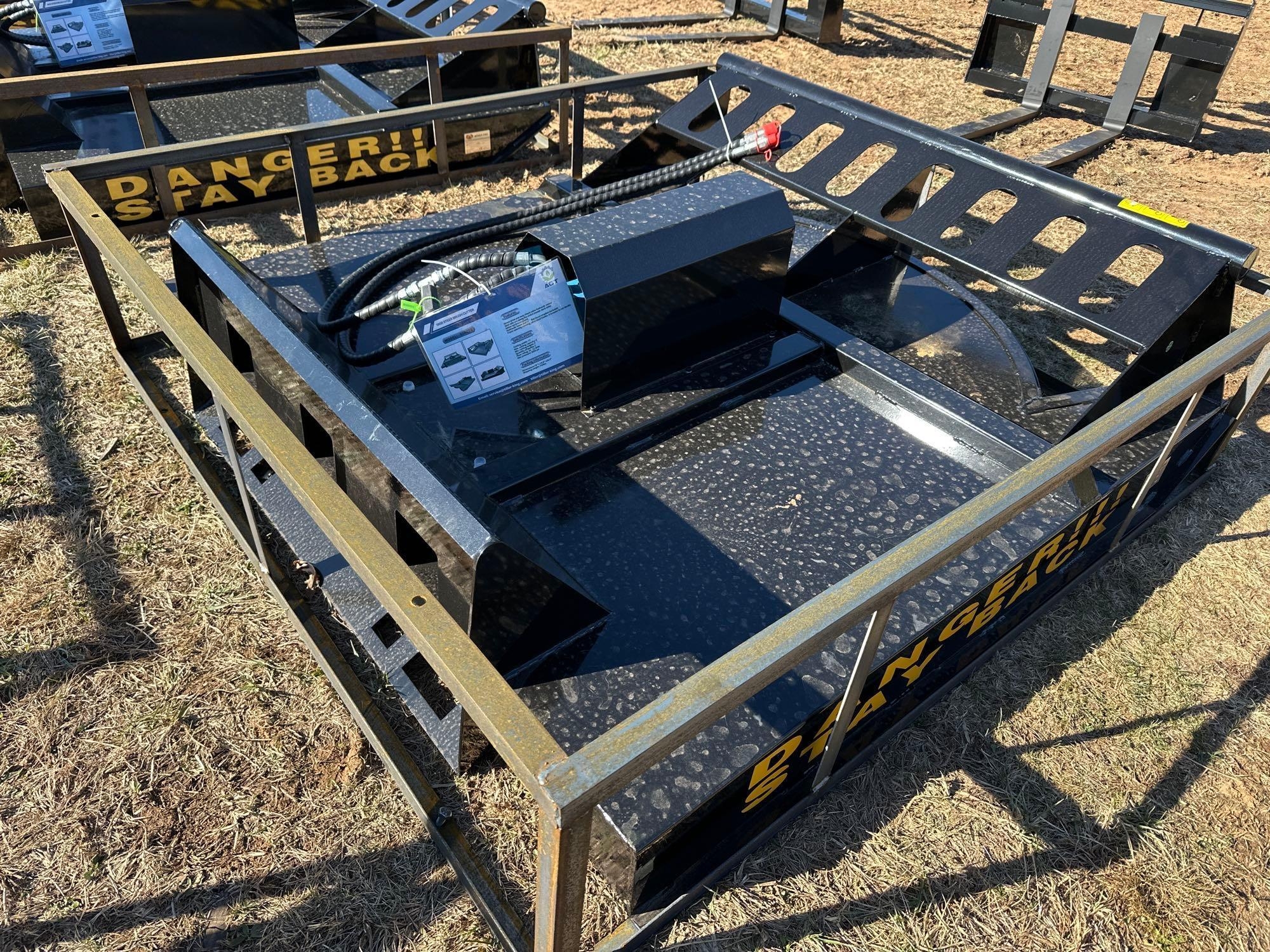 New/Unused Quick Attach Skid Steer Brush Cutter (A61166)