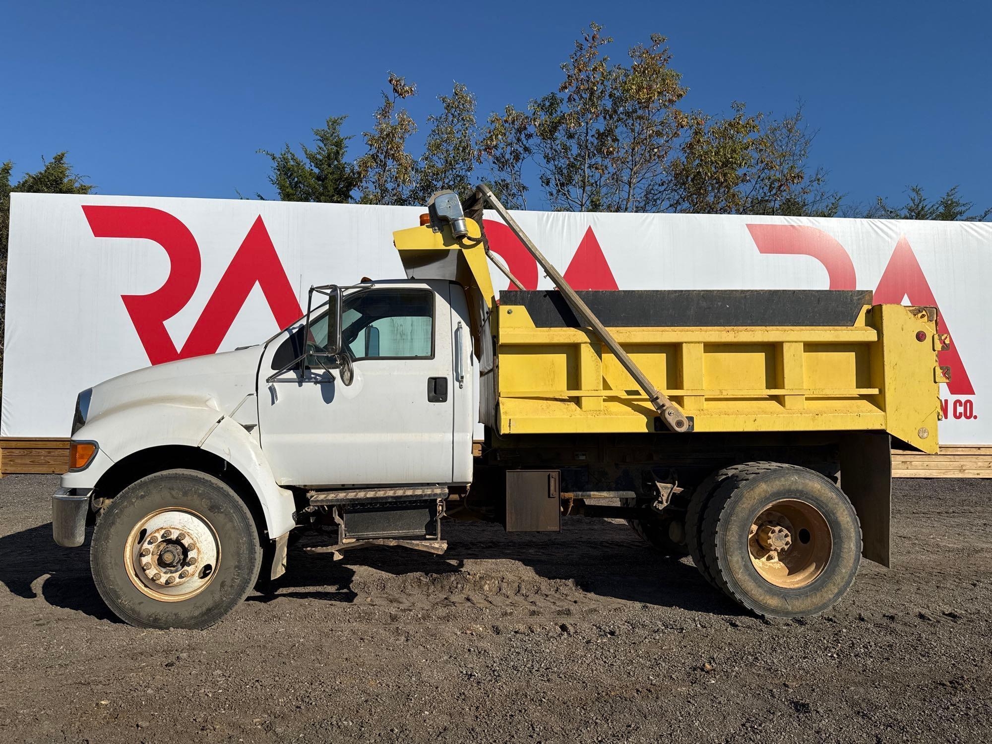 2006 FORD F-750 4X2 DUMP TRUCK (A52706)