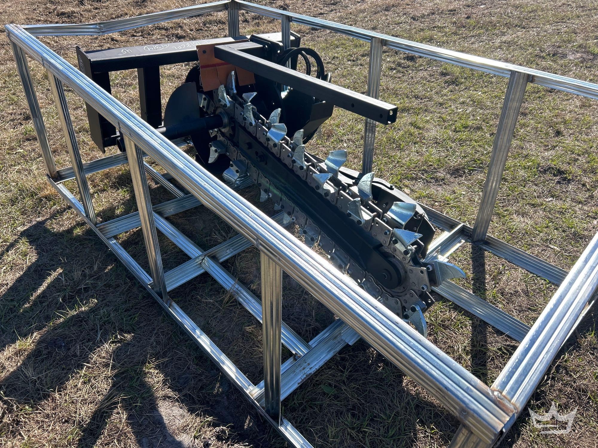 2025 Hydraulic Trencher Skid Steer Attachment (A61567)