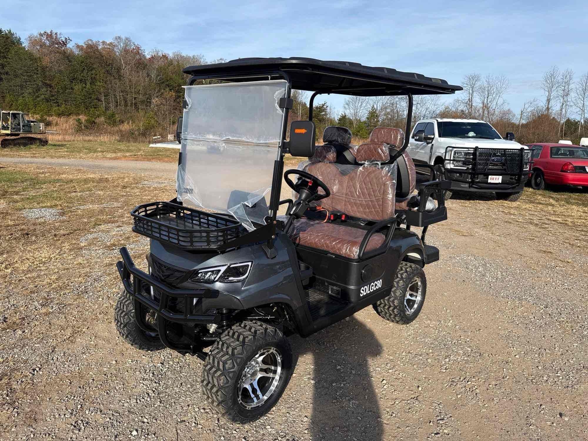 New/Unused SDLGC80 4-Seater Electric Golf Cart (A65583)