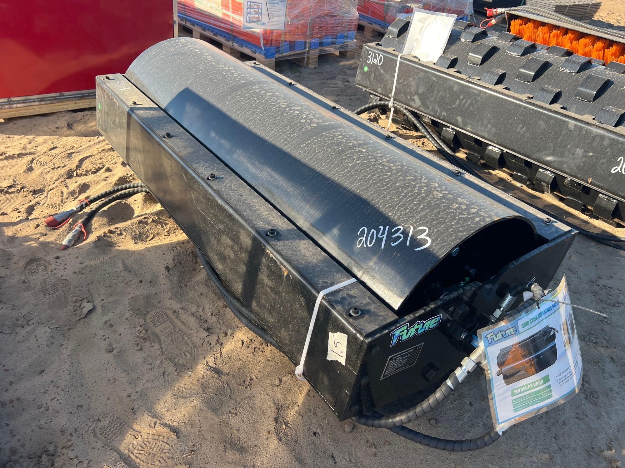 UNUSED FUTURE VR59 59" HYD VIBRATORY ROLLER (A57193)