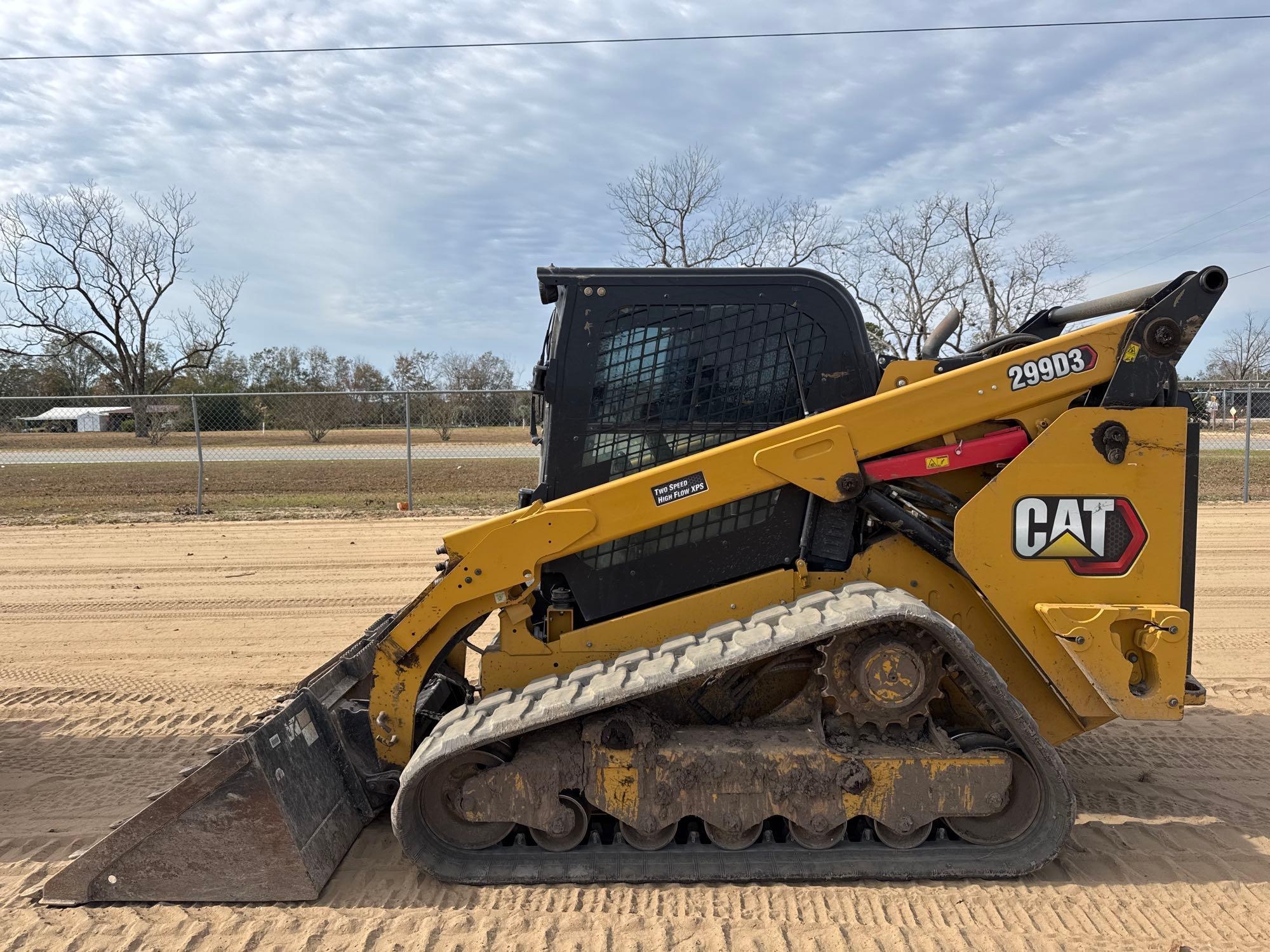 2020 CATERPILLAR 299D3 SKID STEER (A52709)