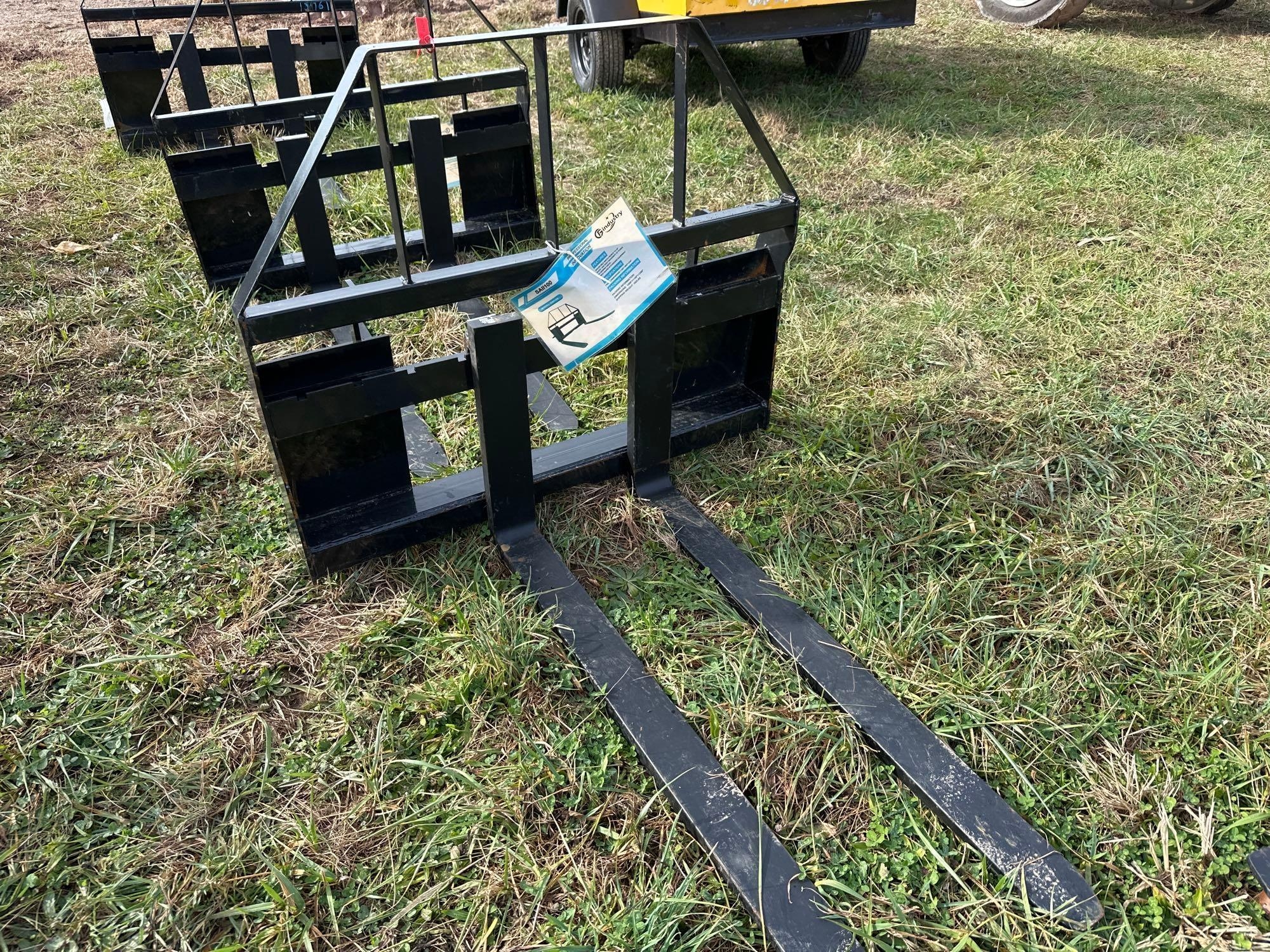 New/Unused Quick Attach Pallet Forks (A61166)