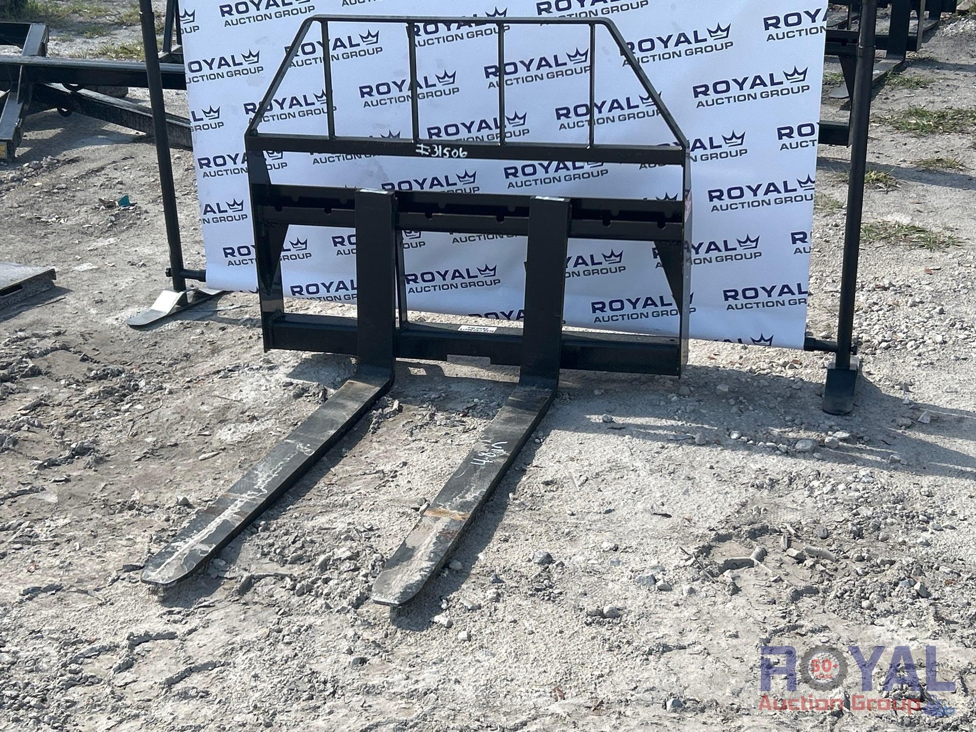 2025 Kivel 48in Forks and Frame Skid Steer Attachment (A55851)