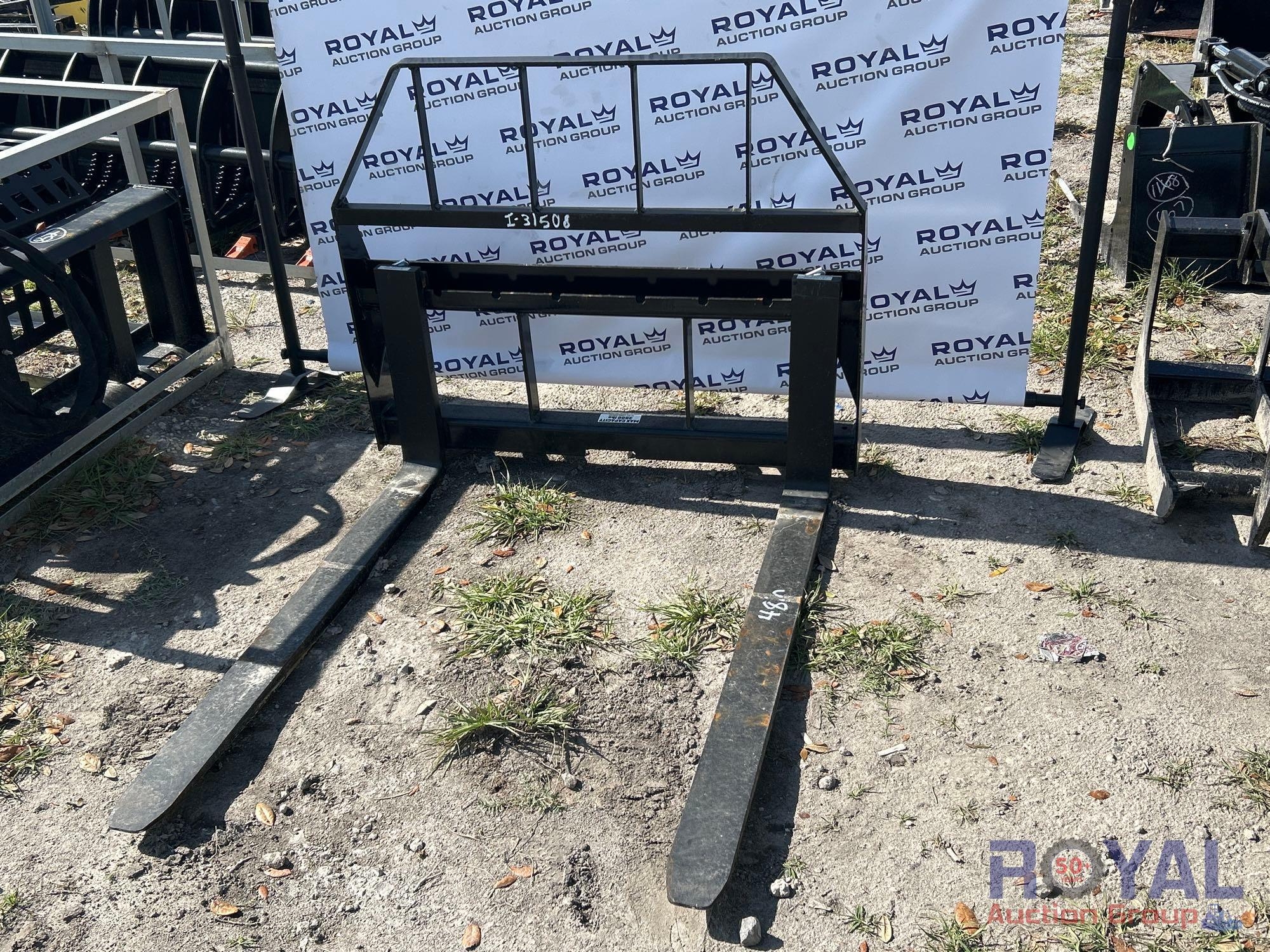 2025 Kivel 48in Forks and Frame Skid Steer Attachment (A55851)