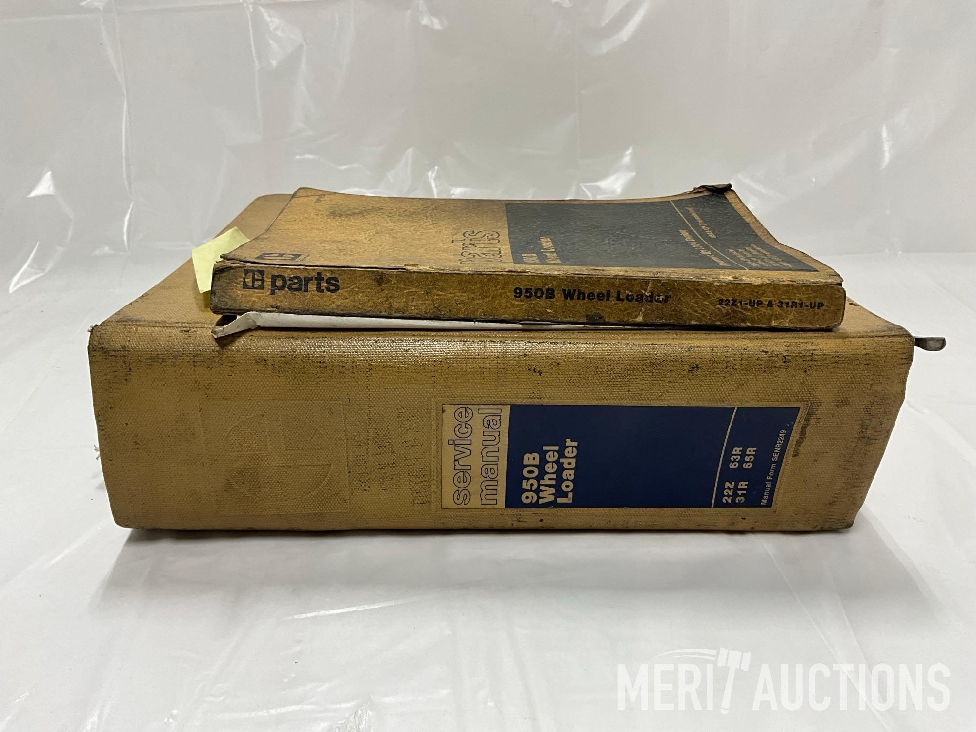 Caterpillar 950B Wheel Loader Parts and Service Manuals (A63117)