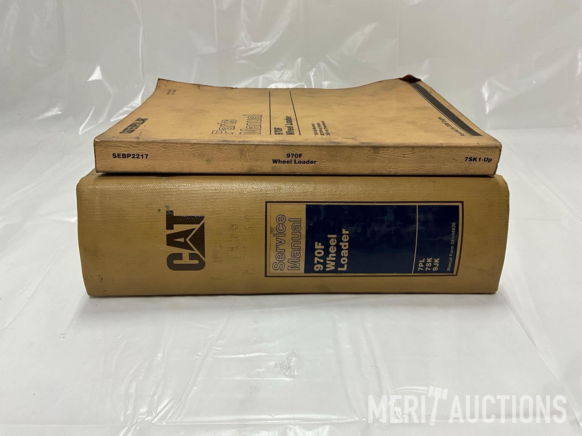 Caterpillar 970F Wheel Loader Parts and Service Manuals (A63117)