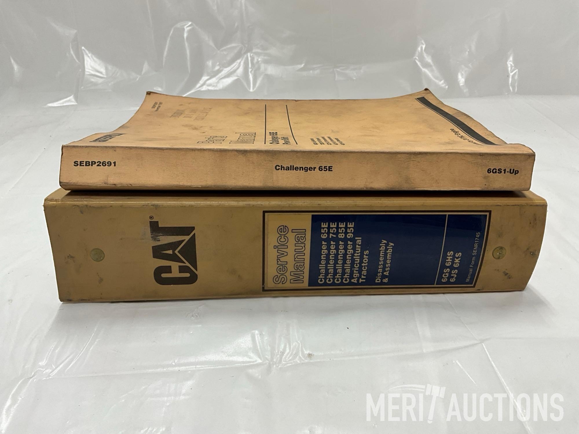 Challenger 65E/75E/85E/95E Tractor Parts and Service Manuals (A63117)