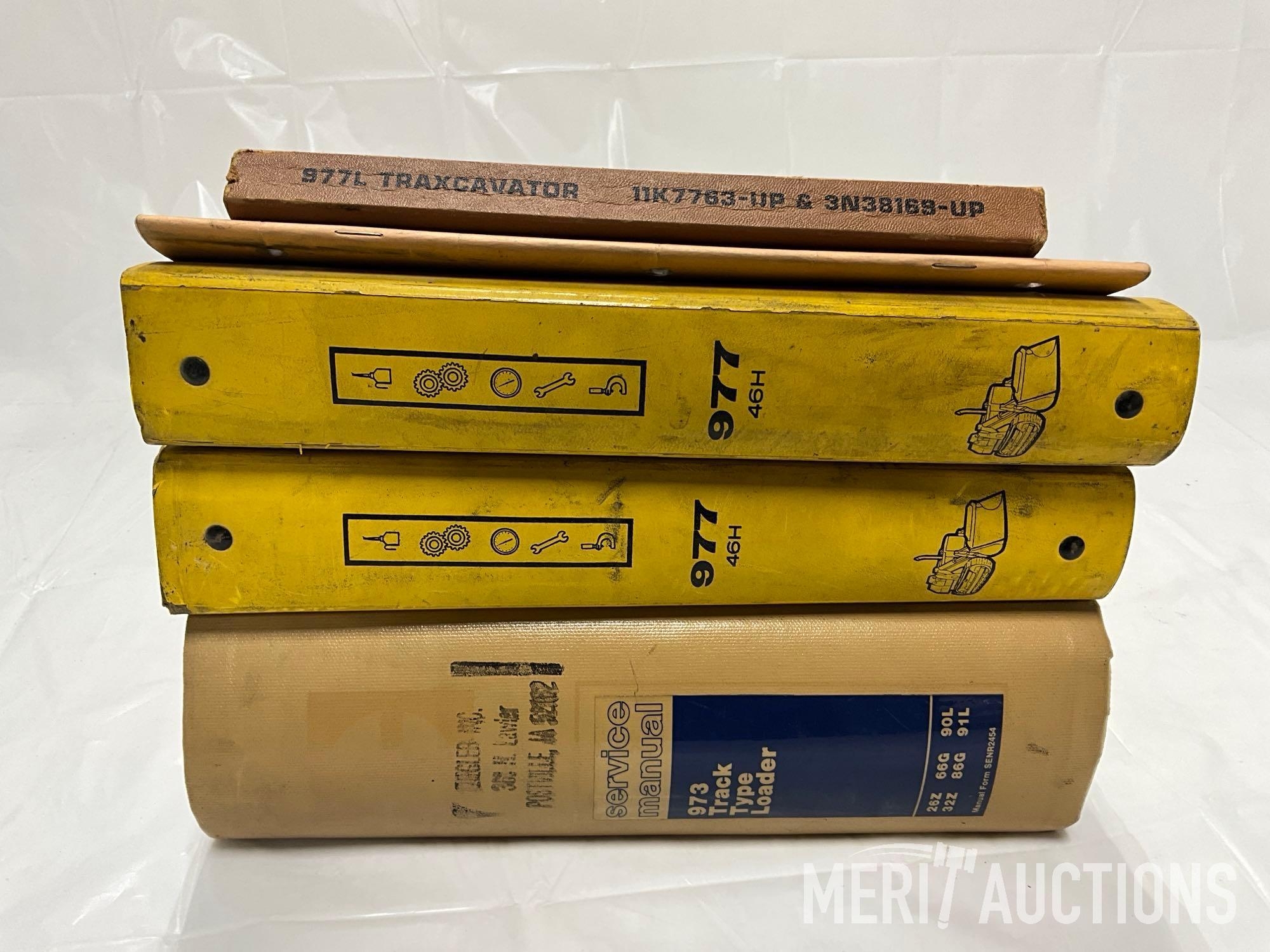 Caterpillar 973/977 Traxcavator Parts and Service Manuals (A63117)