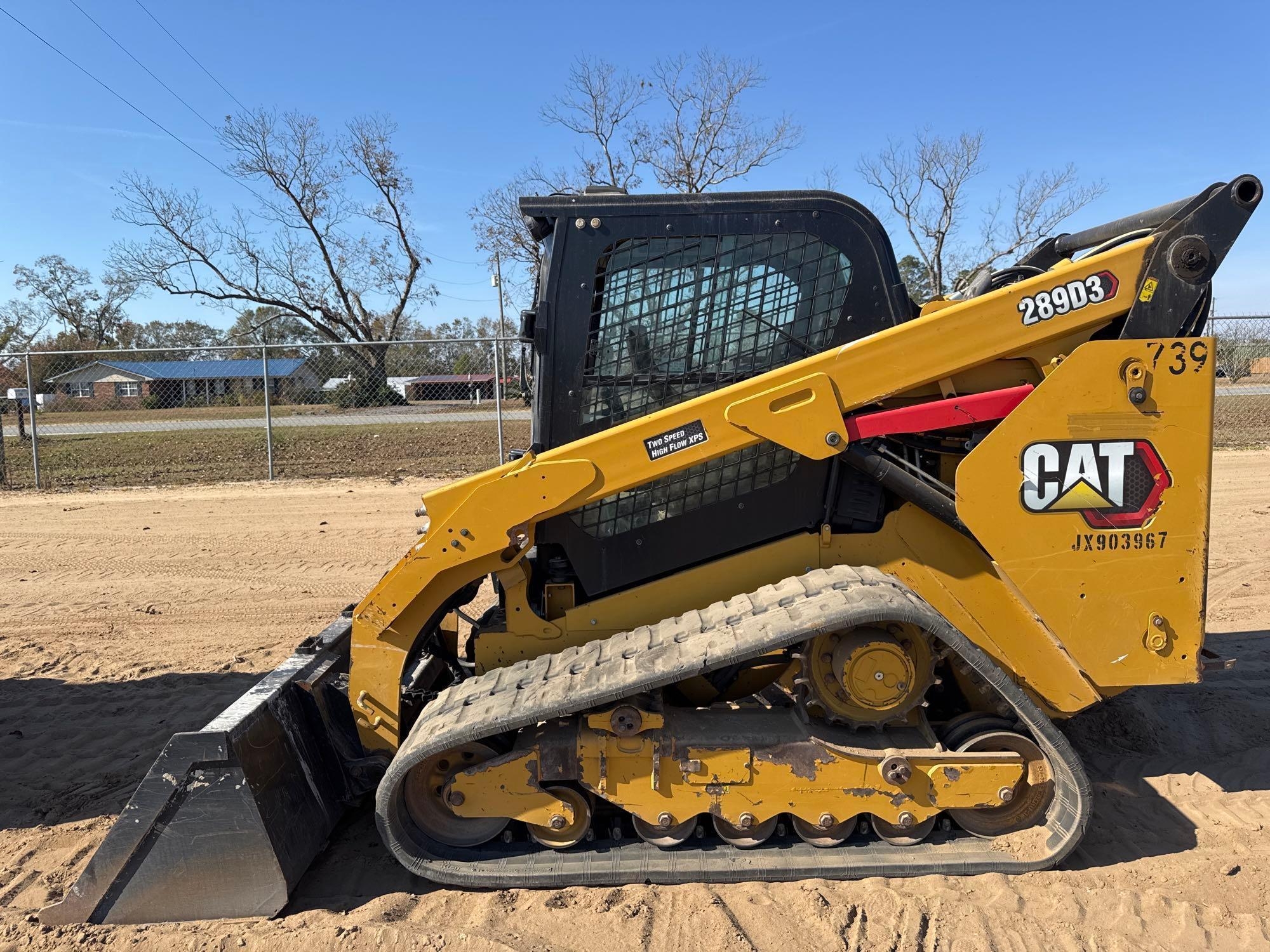 2020 CATERPILLAR 289D3 SKID STEER (A52709)
