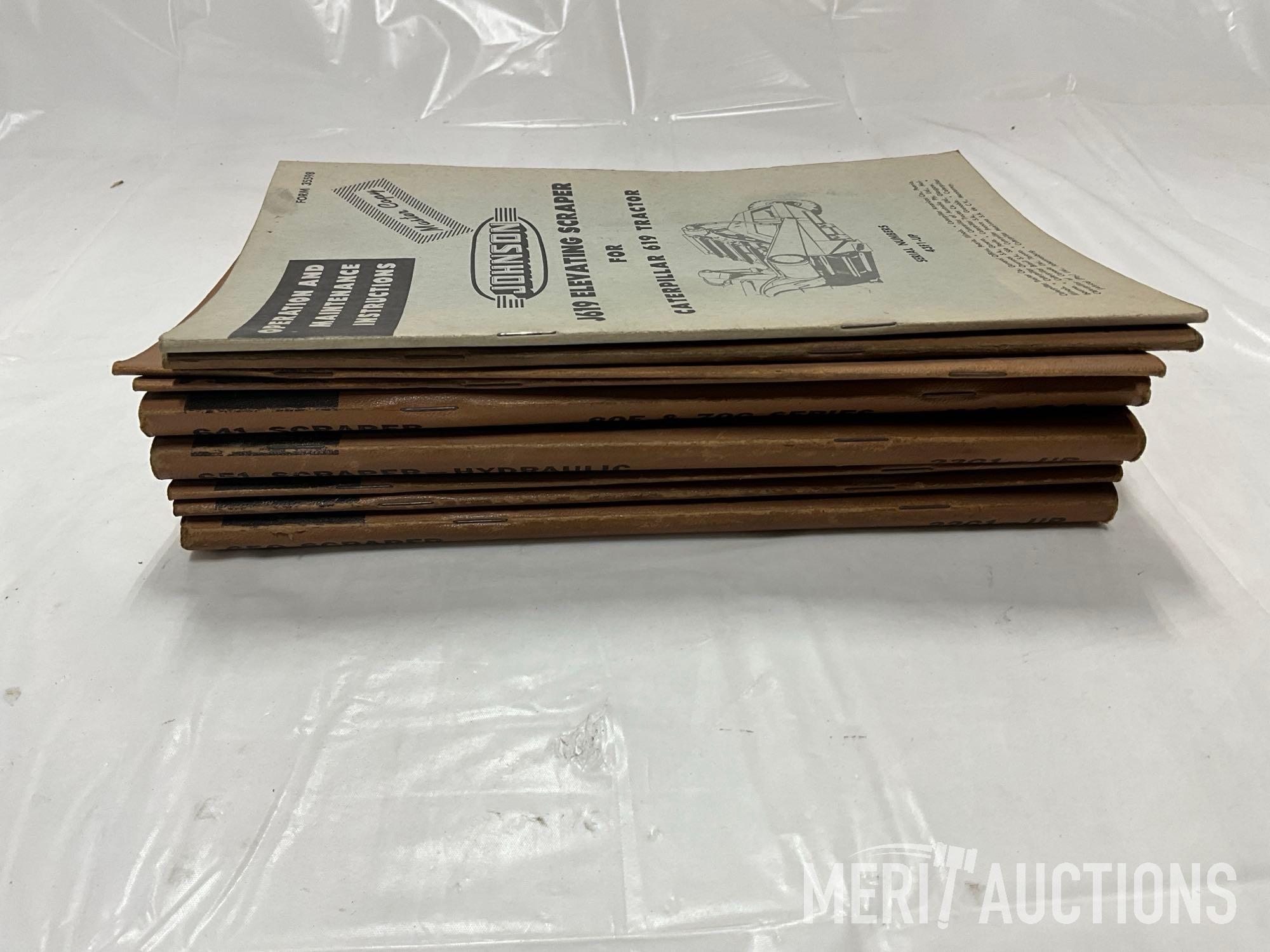 Caterpillar Scraper Parts Books (A63117)