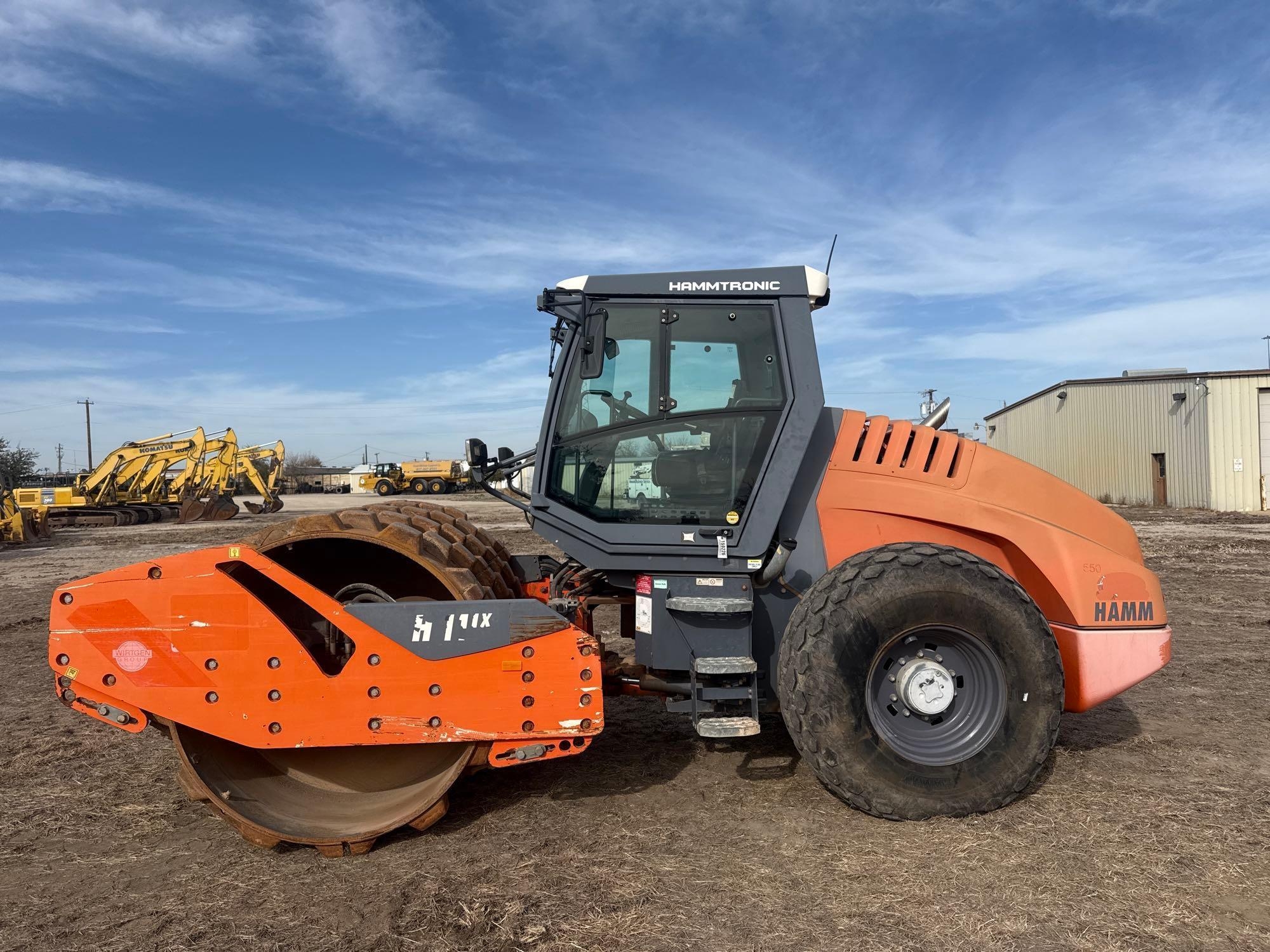 2014 HAMM H11IX PADFOOT ROLLER (A60429)