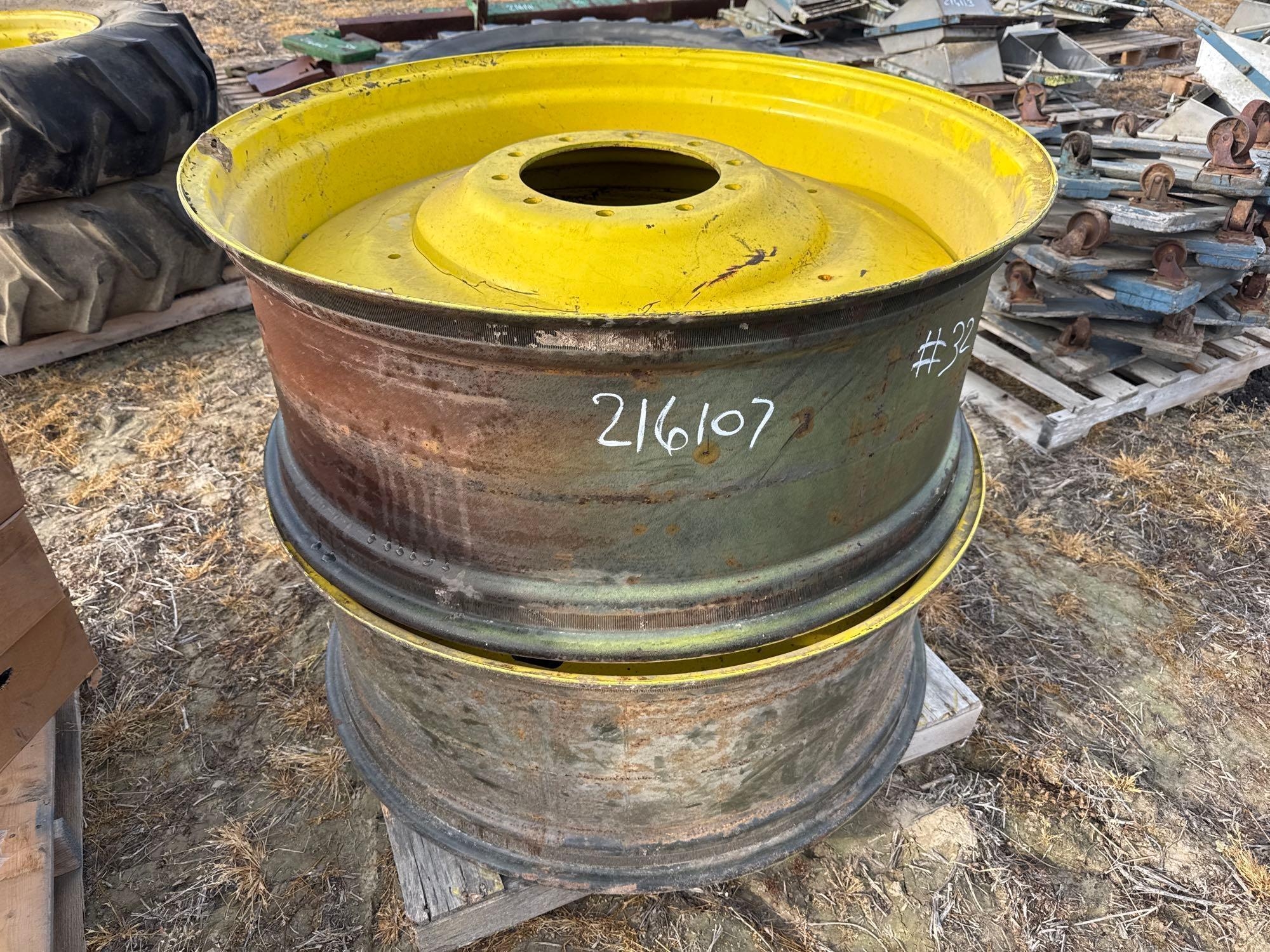 (2) RIMS FOR 10 LUG HUBS (A64278)