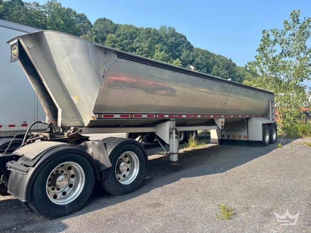 2017 MAC Half Round T/A End Dump Trailer (A64194)