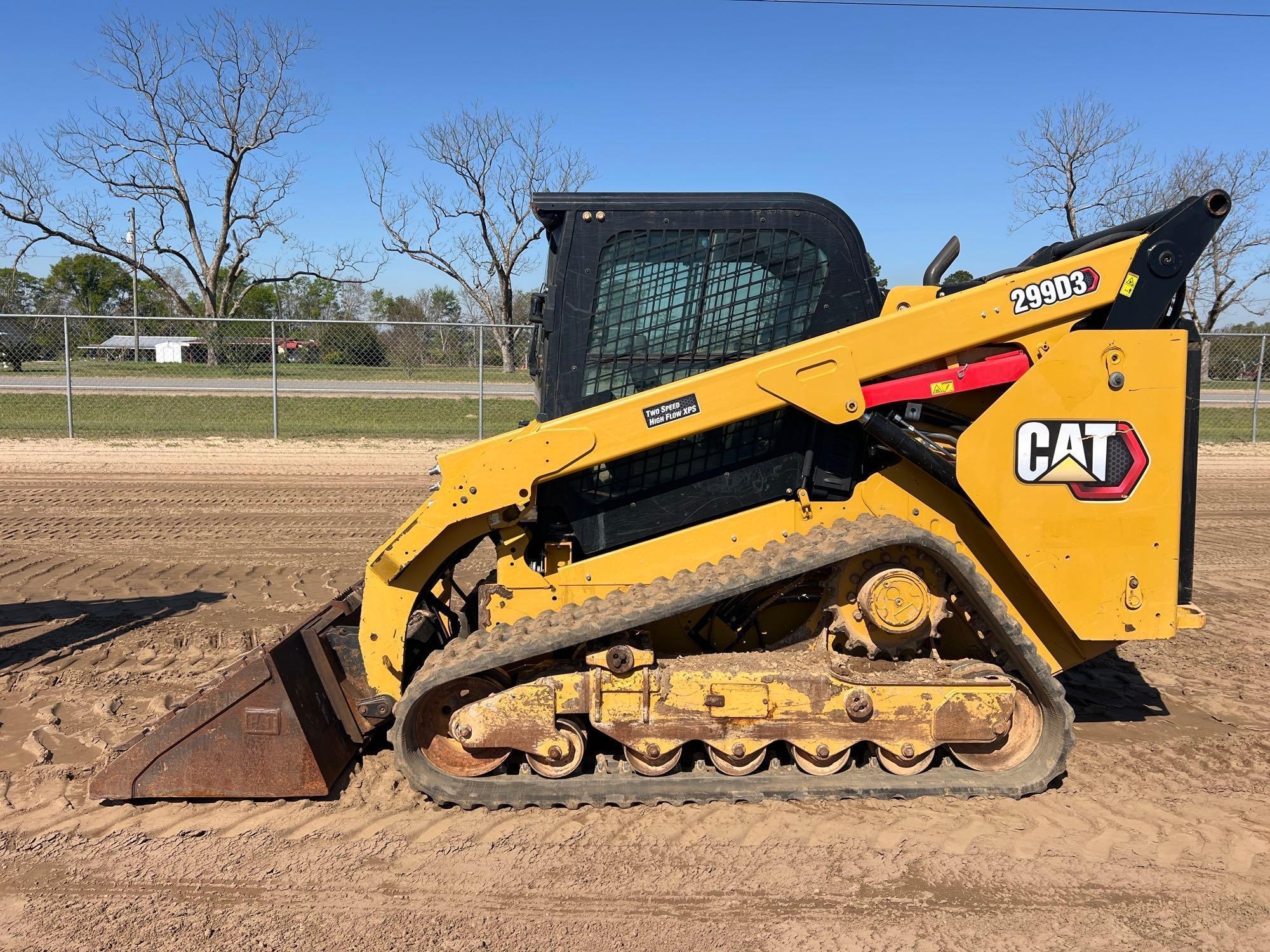 2019 CATERPILLAR 299D3 SKID STEER (A65053)