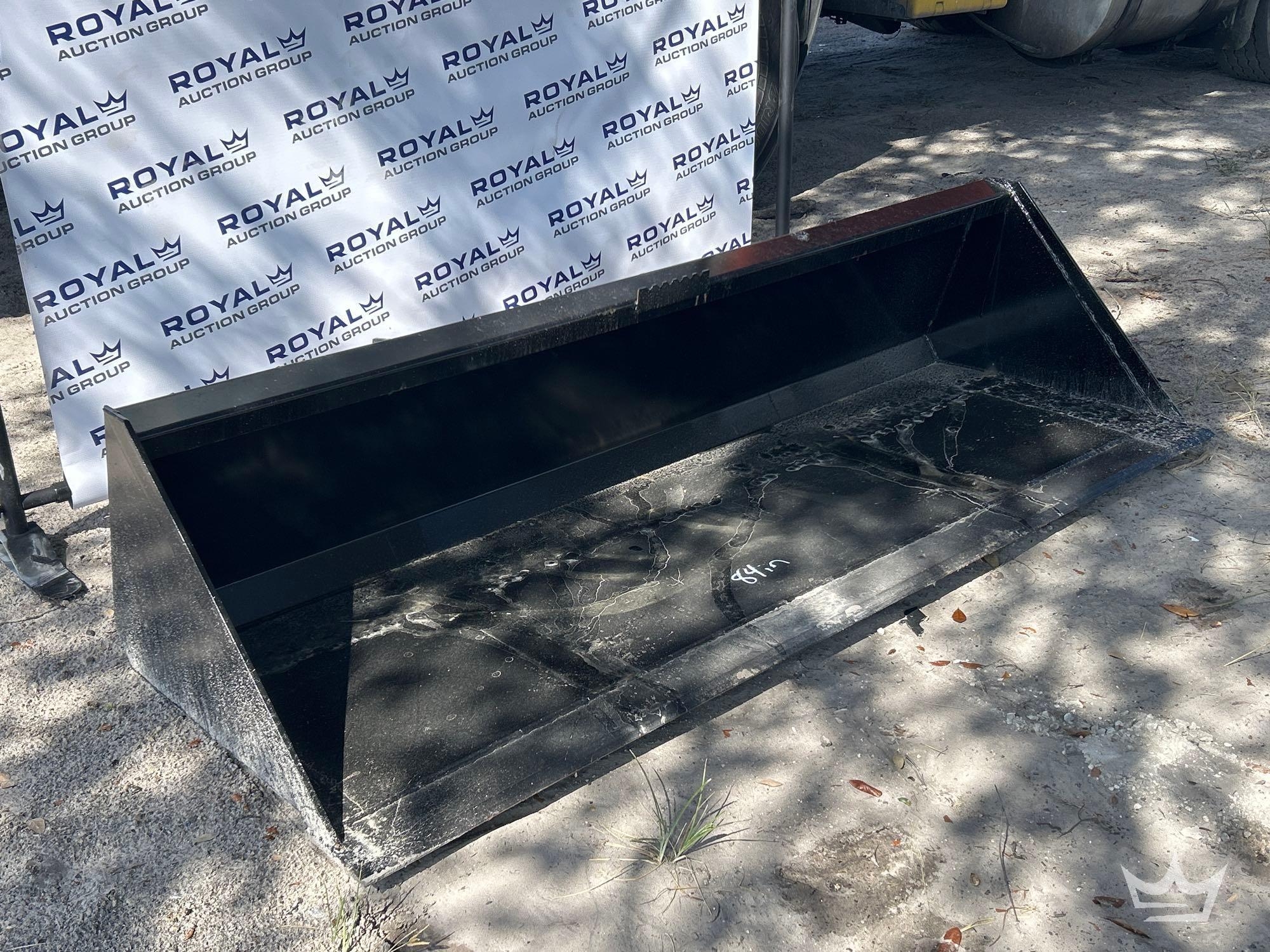 2025 Swict 84in Bucket Skid Steer Attachment (A59228)