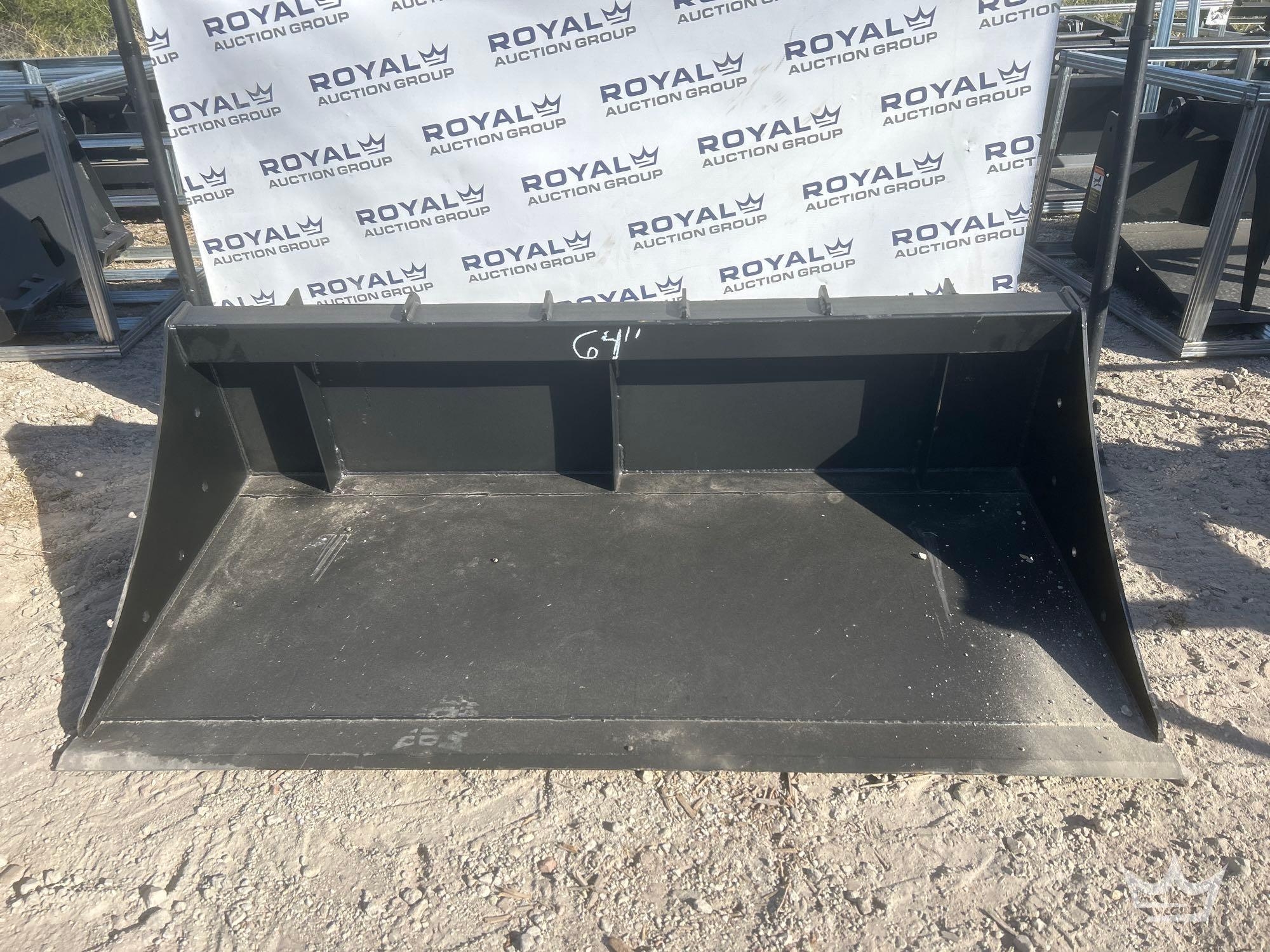 64in Bucket Skid Steer Attachment (A61567)